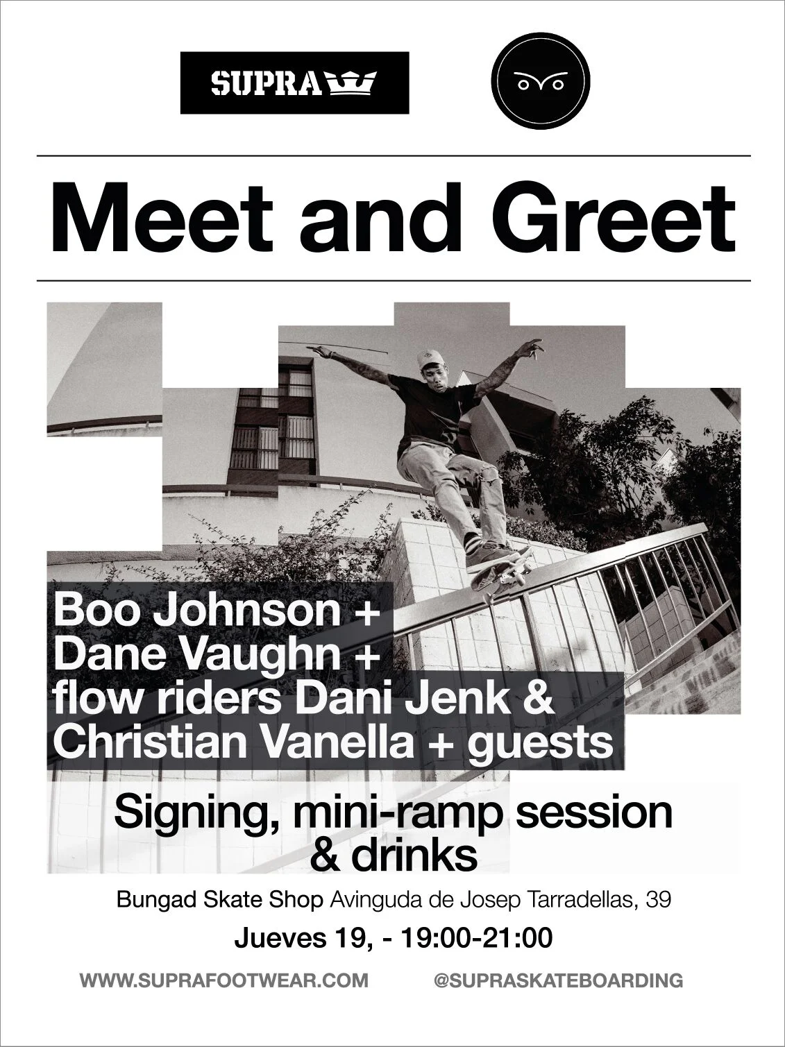Supra | Meet & Greet Barcelona