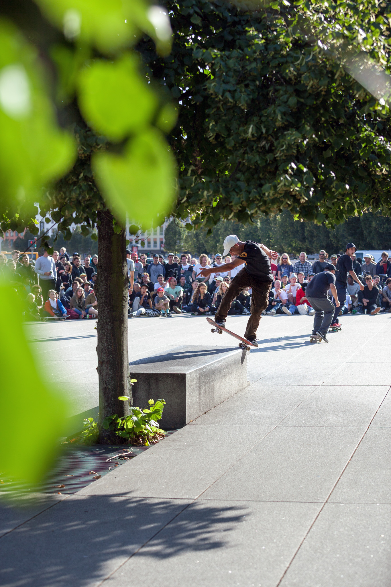Youness Amrani BS 180 Fakie 5-O revert
