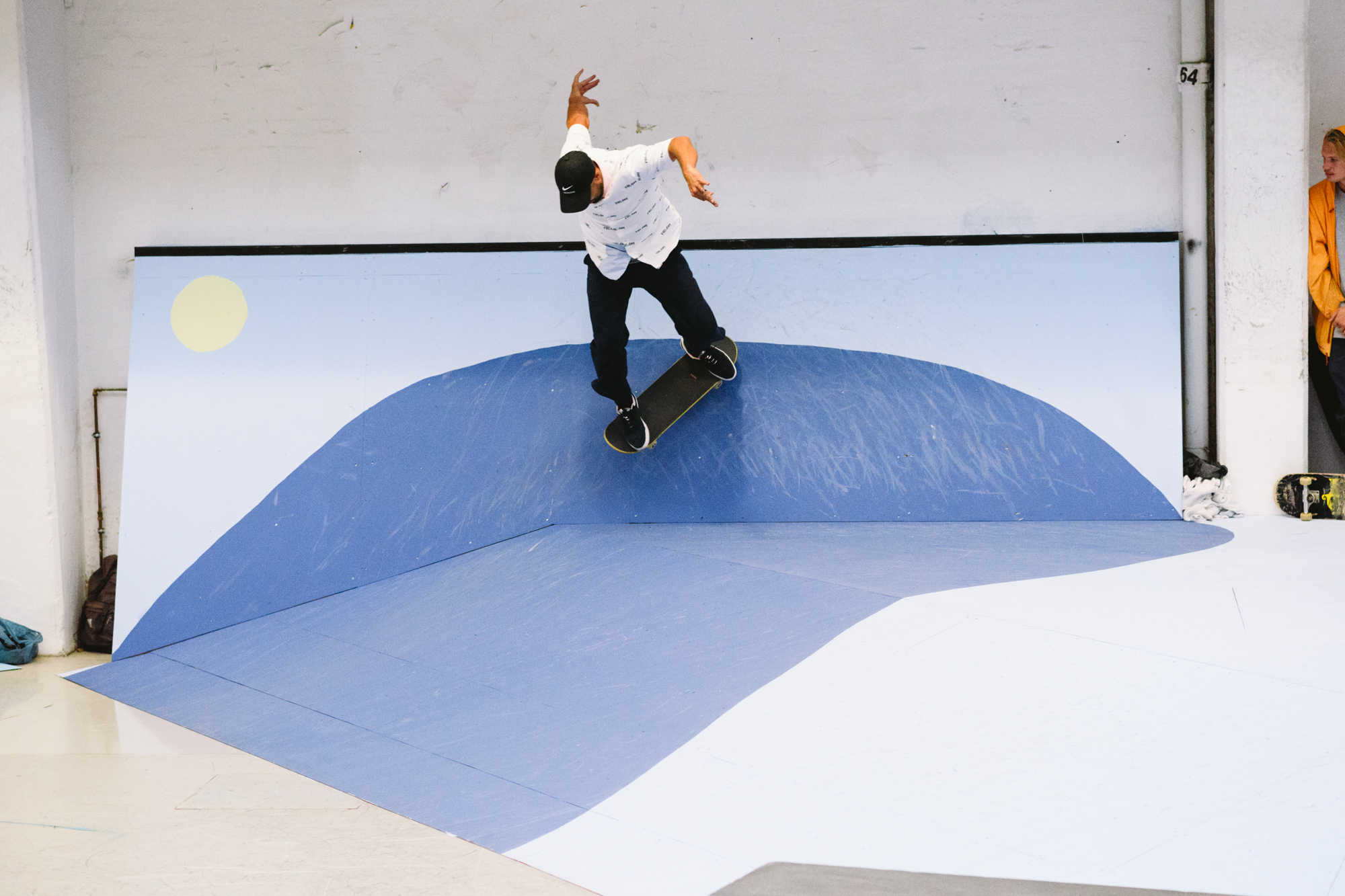 Eric Koston BS 360 Wallride
