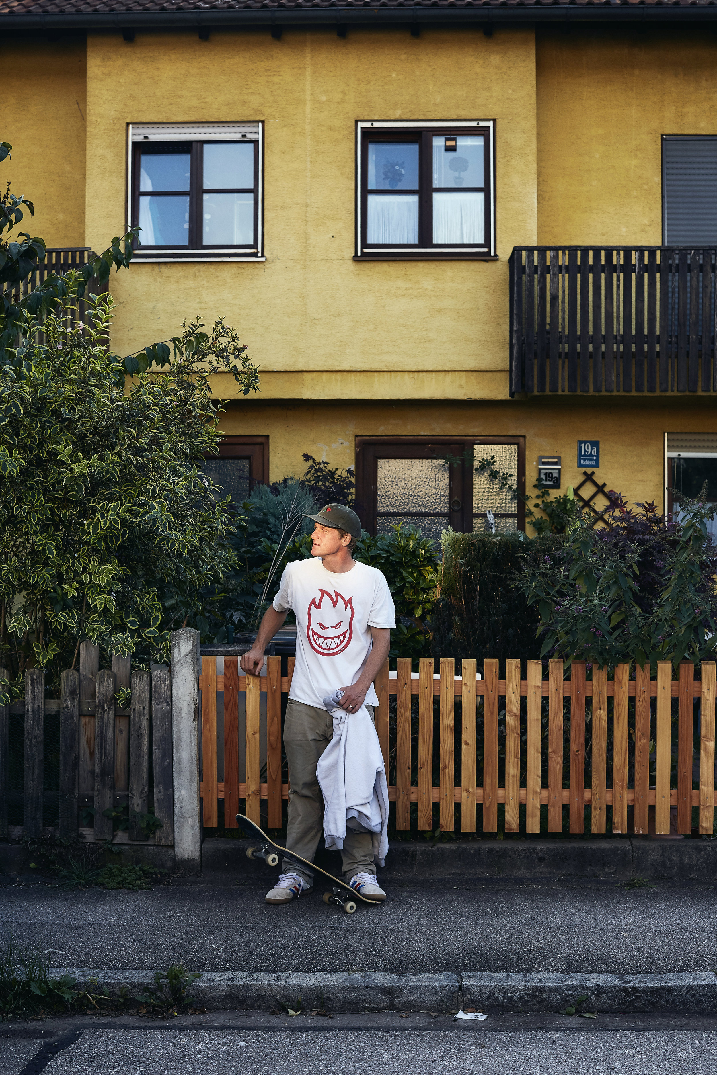 The house where Dennis grew up in Munich → Photo by Conny Mirbach