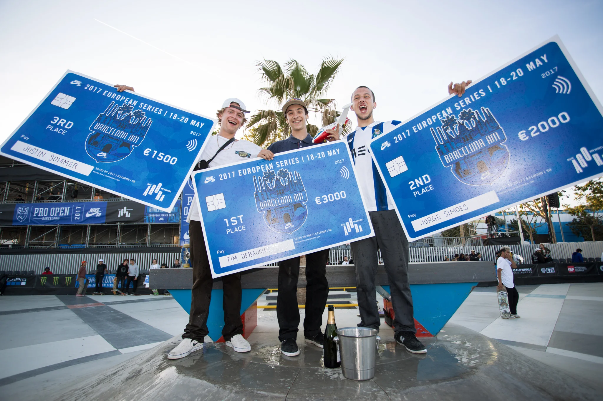 1st Tim Debuche - 2nd Jorge Simoes - 3rd Justin Sommer