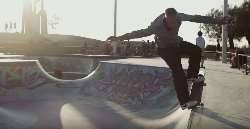 Skateboarding jeans with Dyneema® | Love of the Fall