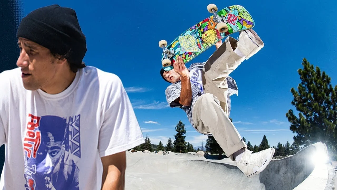 Erick Winkowski - Camping With The Homies! | Santa Cruz Skateboards