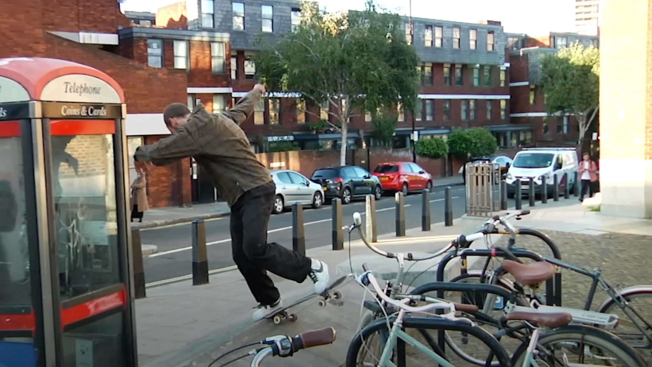 I Just Took a Bite of Dirt ! Limosine Skateboards