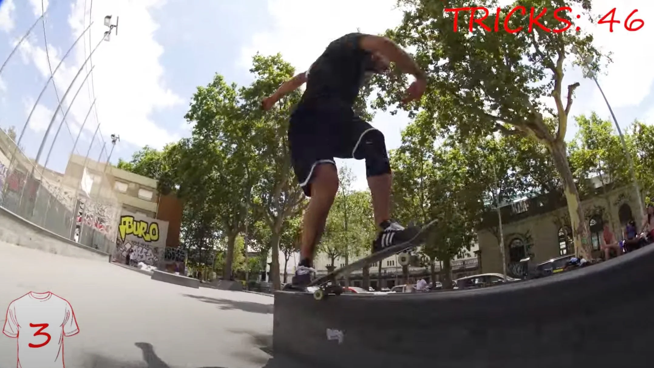 50 Tricks in Just 1 Day with Blake Johnson and 4 Shirts