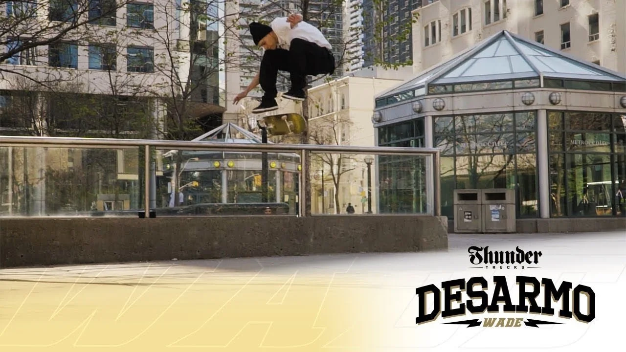 Wade DesArmo X Thunder Trucks | Lightning on the Pavement
