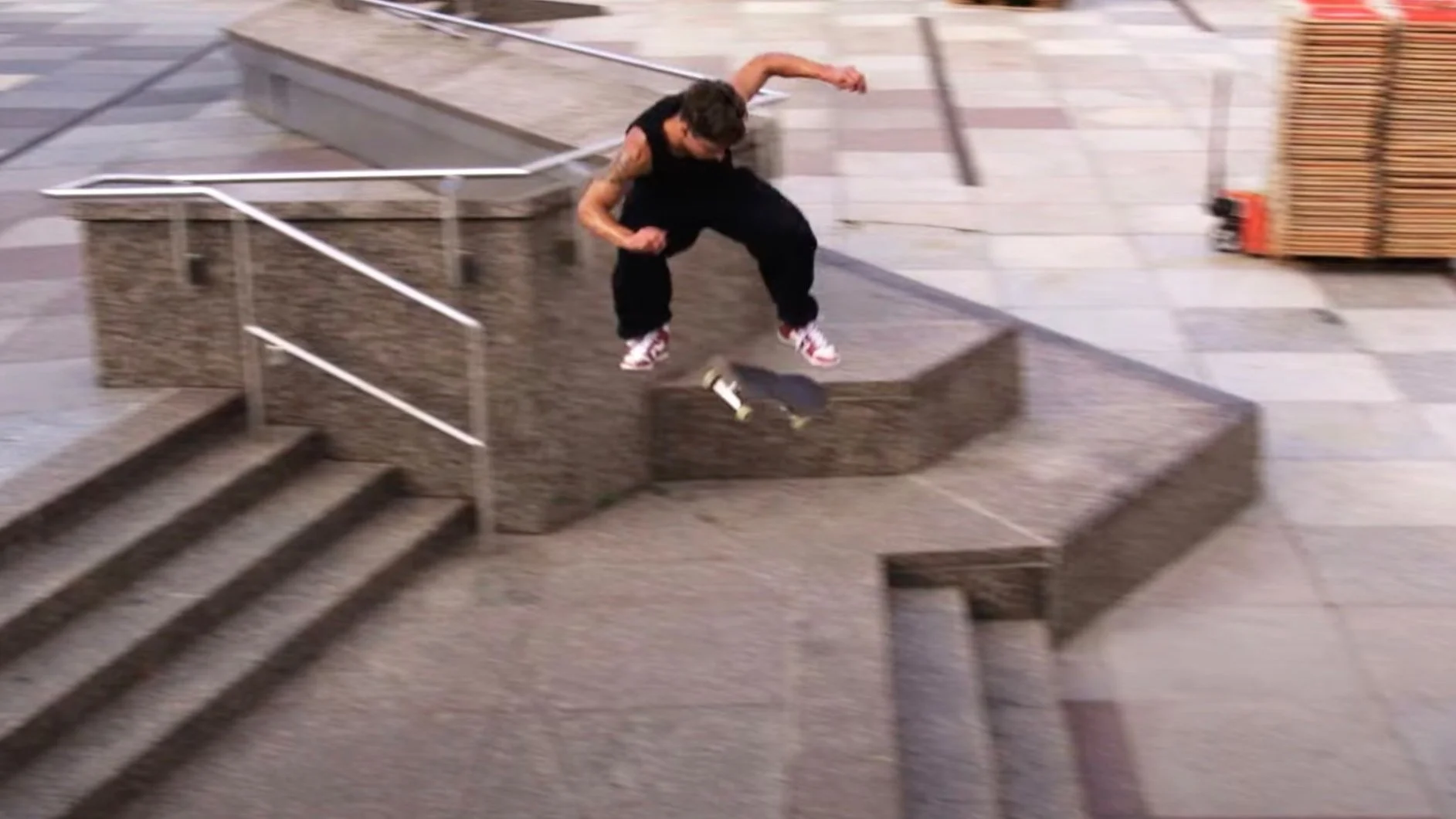 Johnny Pacyna Shreds with Style for Bizzy Skateboards