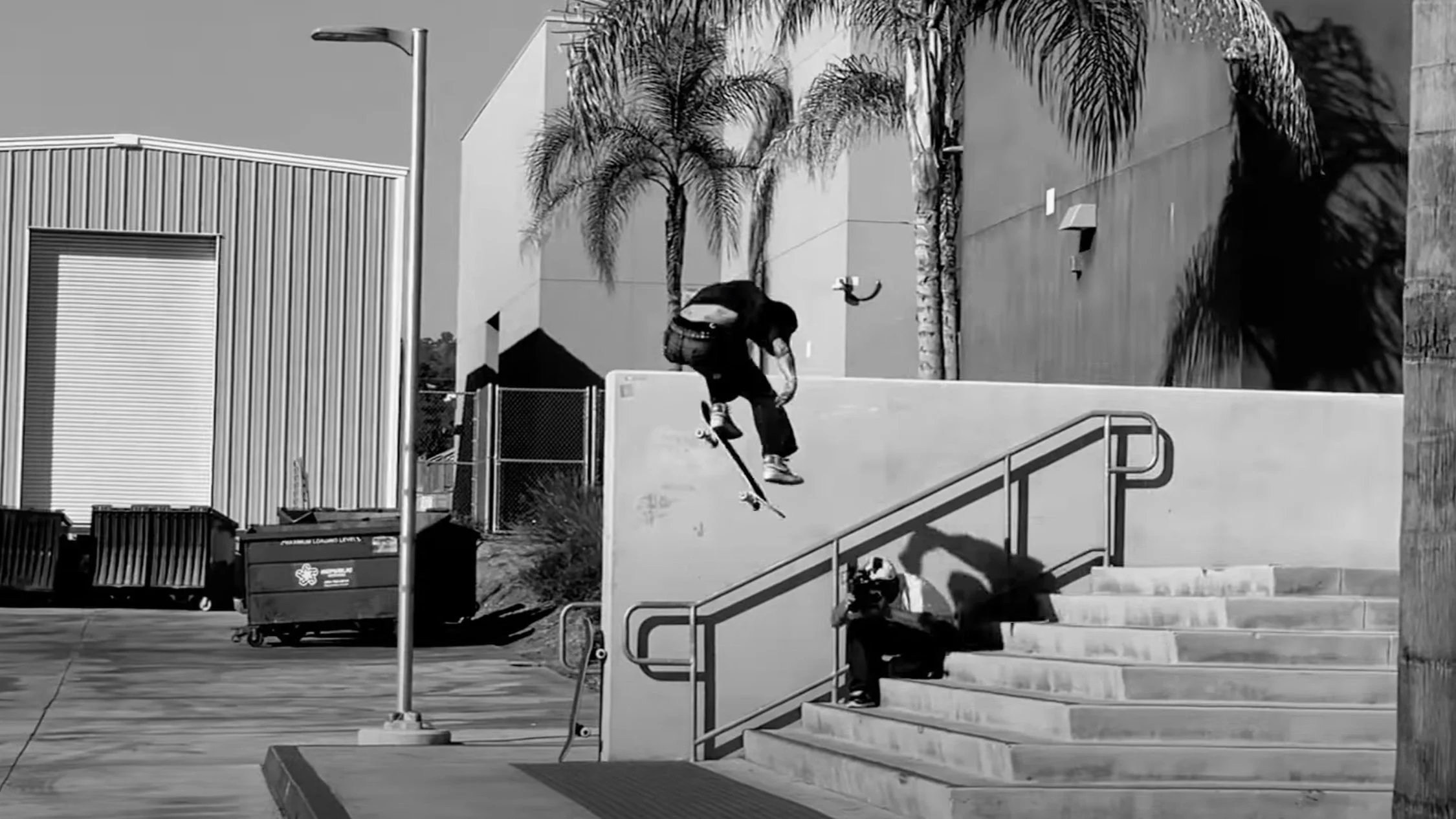 Justin Ladner's Mystery Welcome | Thrilling Skateboard Vibes!