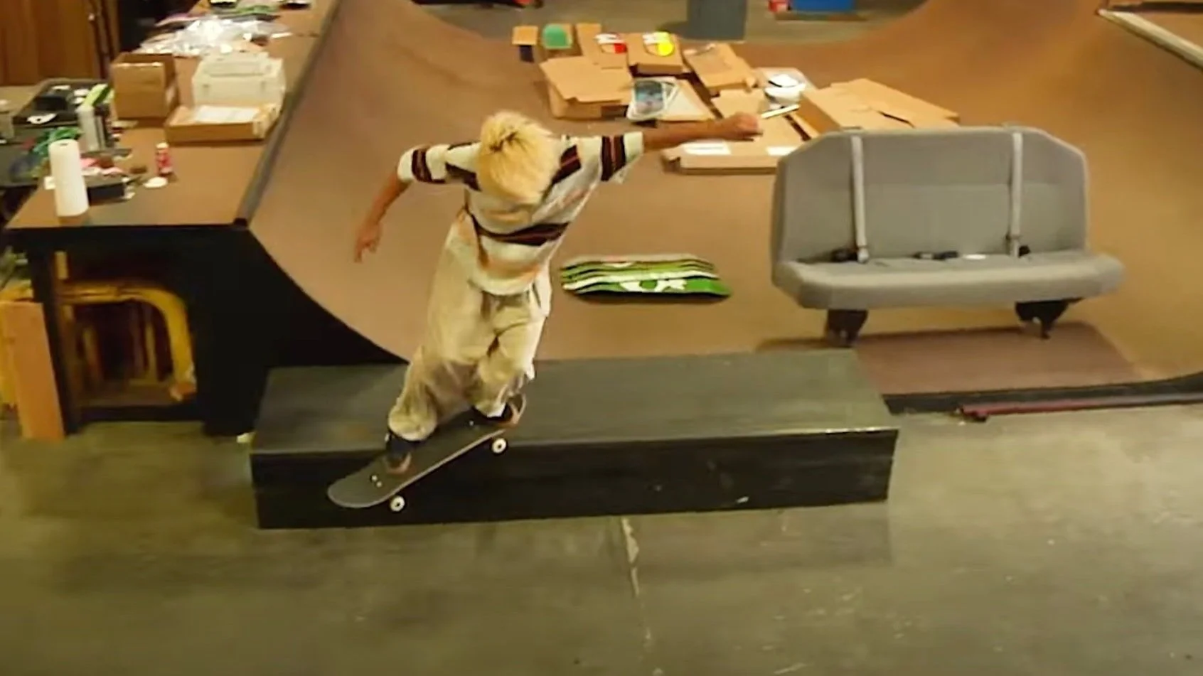 Raw Skating at Zero |&nbsp;Kairi Netsuke Shreds the Warehouse