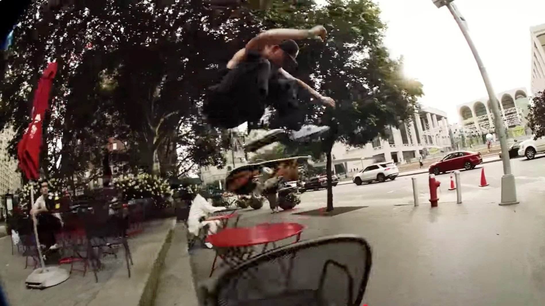 Soo Saxton Skates NYC Streets | Share Your Location (Quartersnacks)