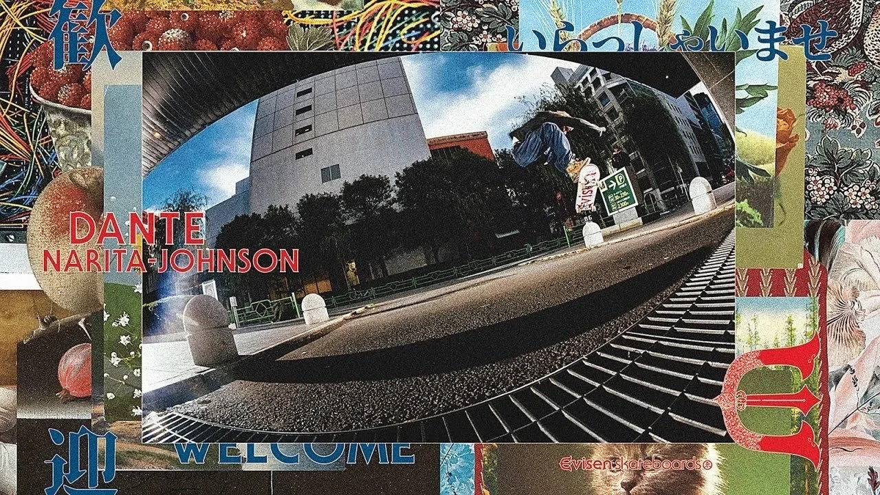Dante Narita-Johnson Joins Evisen Skateboards
