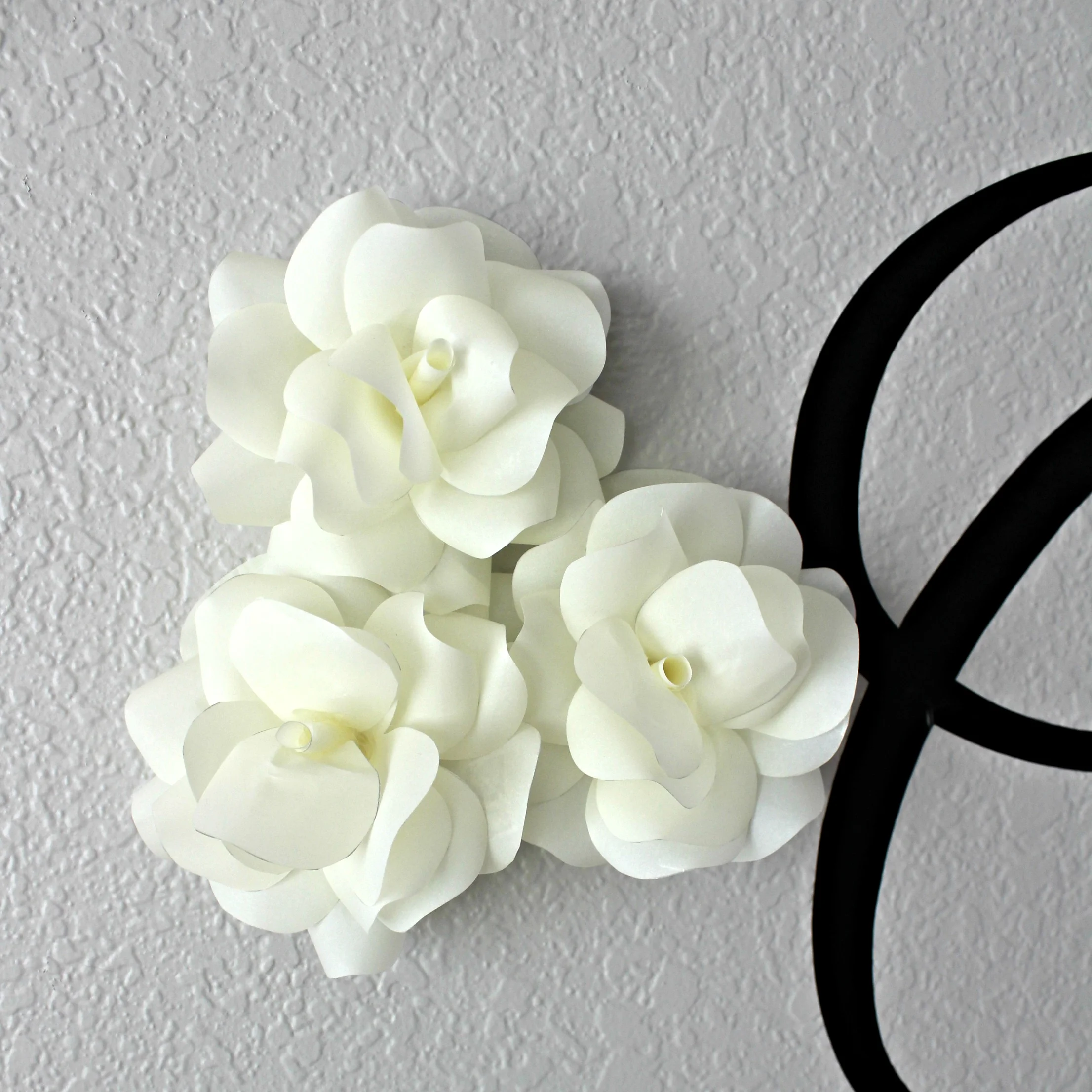 Decorating with Vellum Paper Flowers