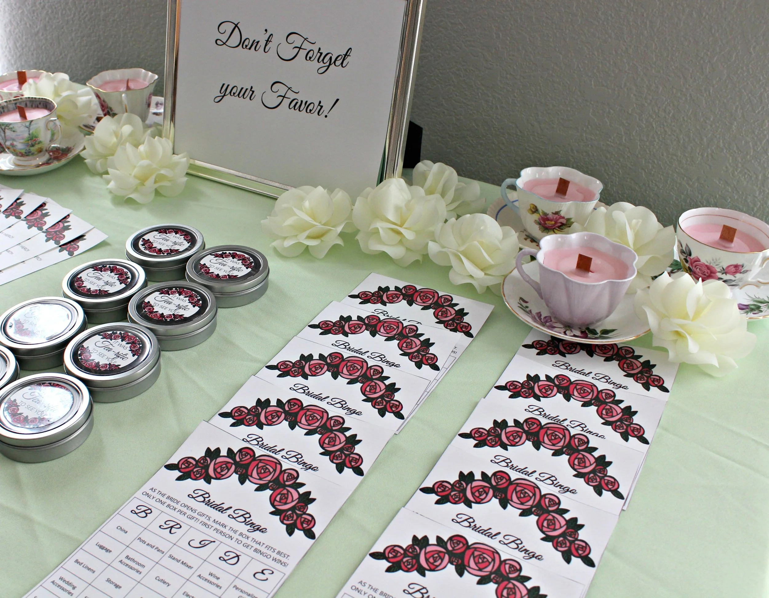 Beauty and the Beast Bridal Shower