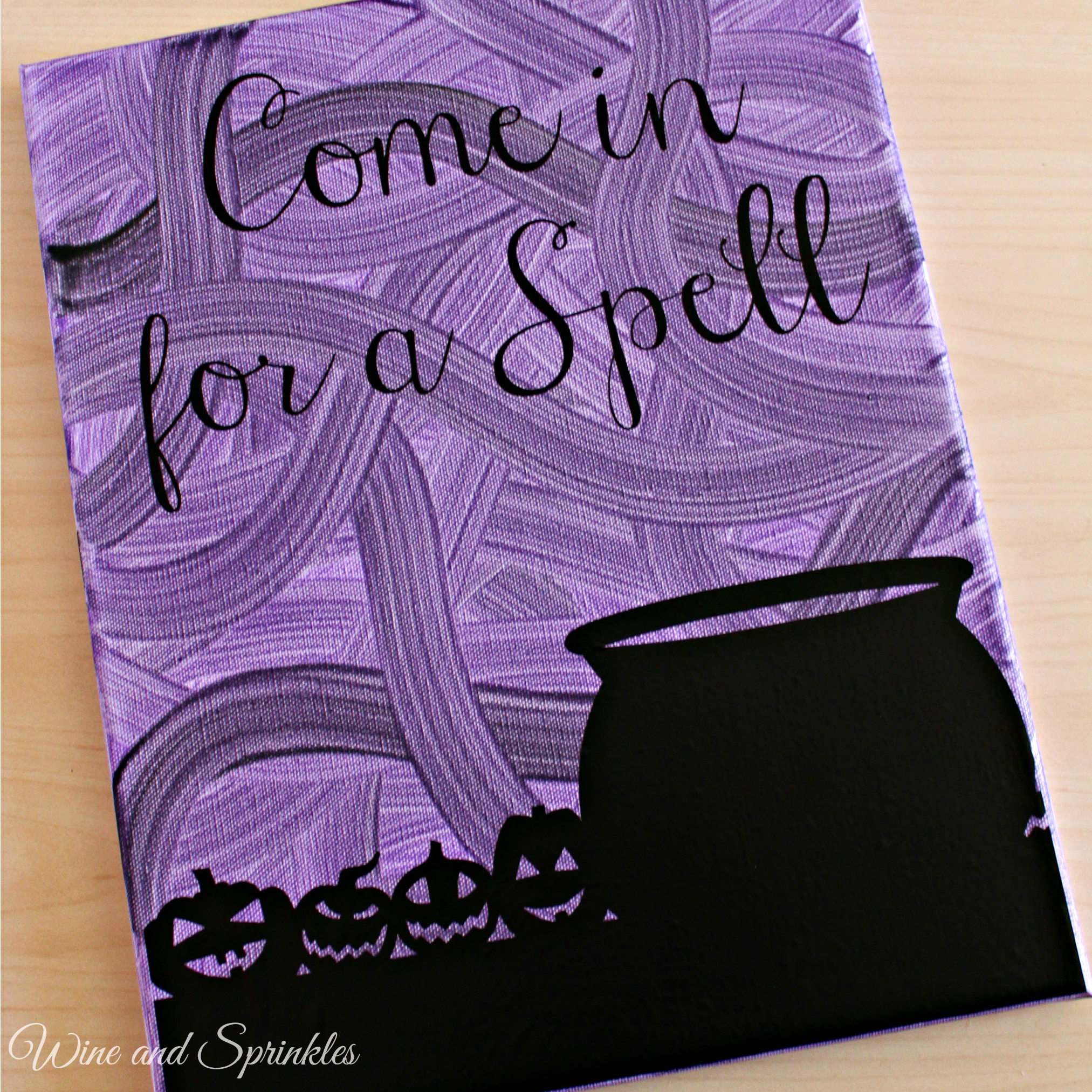 Halloween Witch Canvas