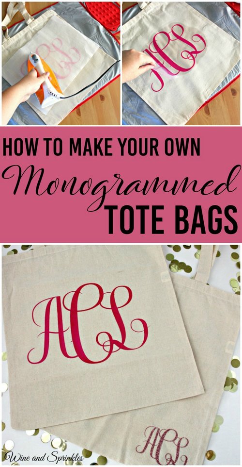 How to Make Custom Canvas Tote Bag with Cricut - Sprinkled with Paper
