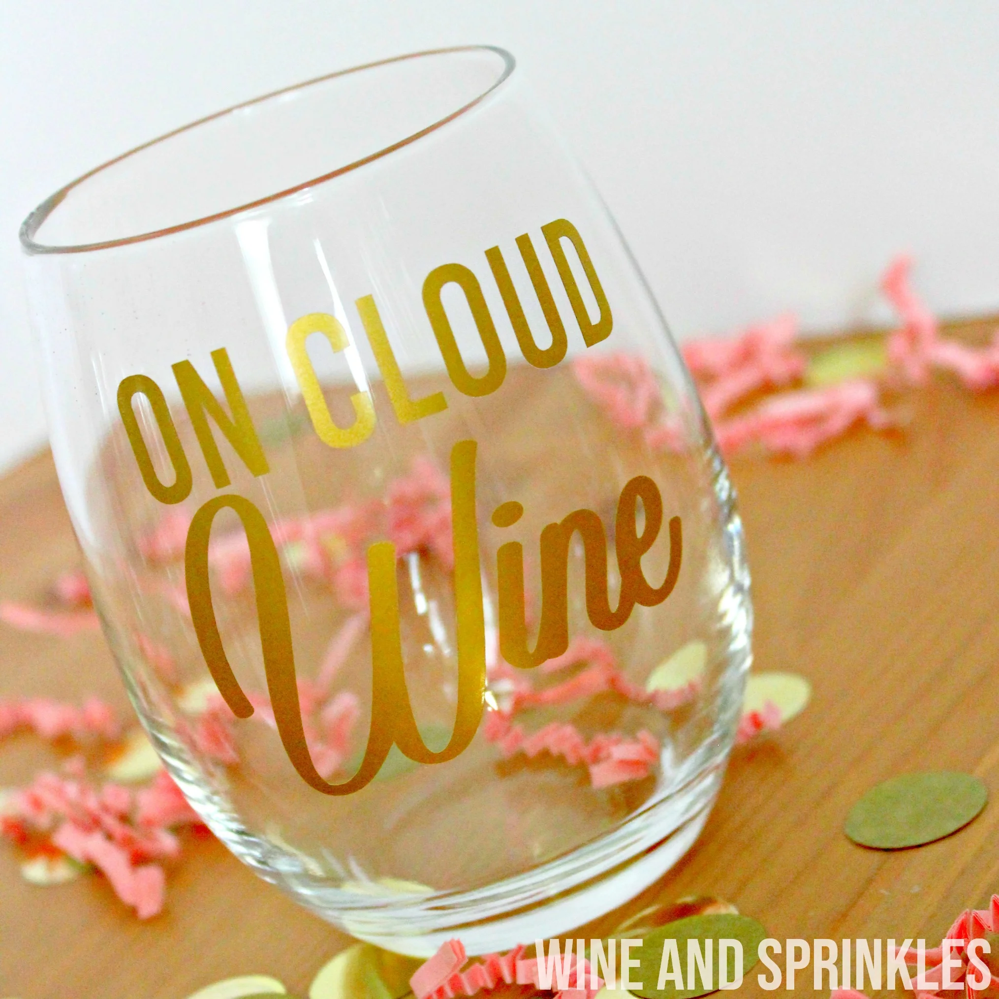 DIY Wine Pun Bachelorette Wine Glasses — Wine & Sprinkles