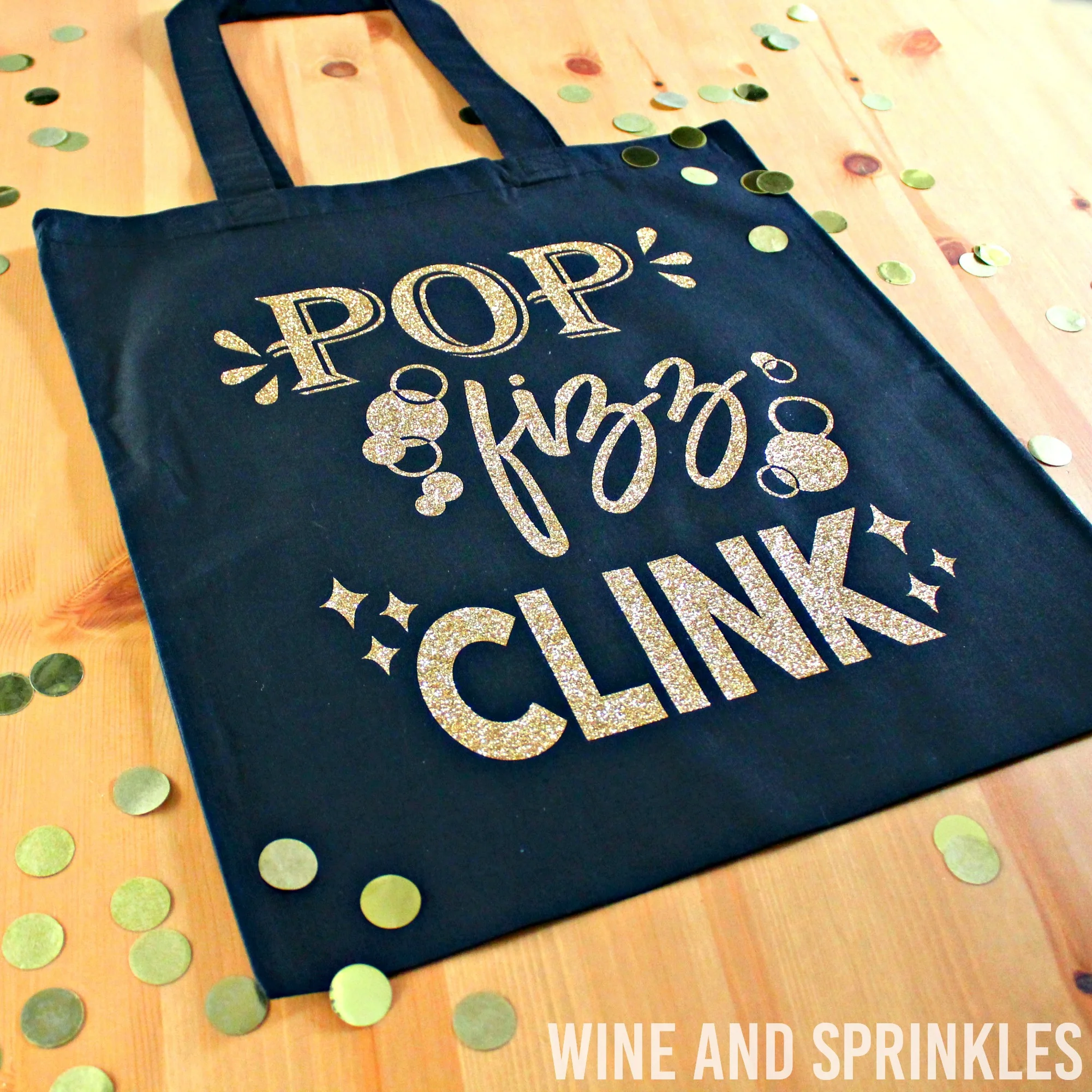 Pop Fizz Clink Bachelorette Tote Bags