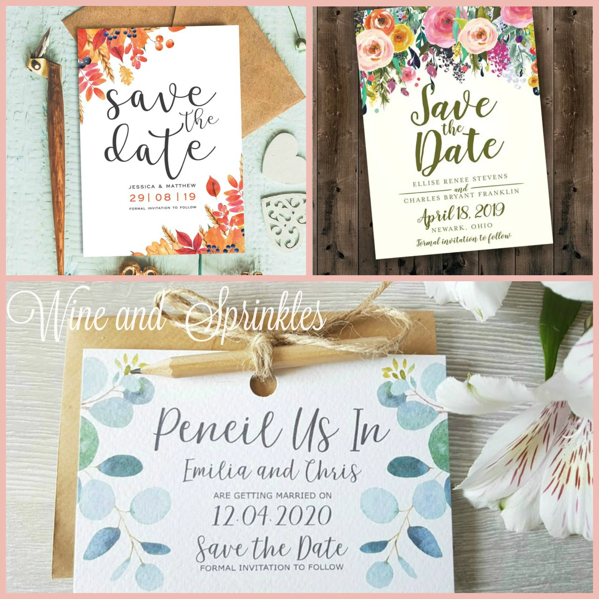 Save the Dates for $1 or Less