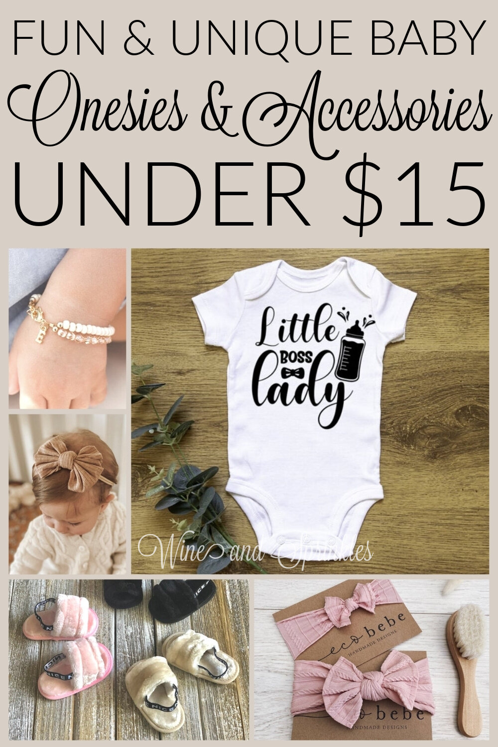 25 Cheap and Unique Baby Onesies and Wardrobe Accessories Under $15 — Wine  & Sprinkles