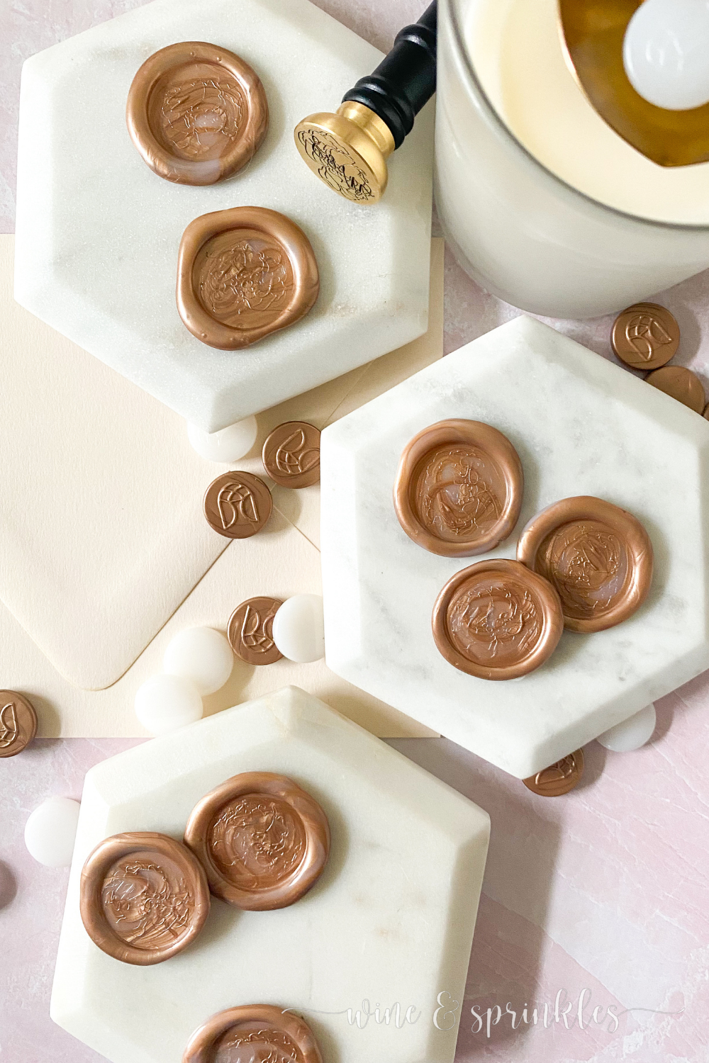 Delicious Fun: How to Use Wax Seal Stamps to Make Chocolate Coin  Embellishments – Home is Where the Boat Is