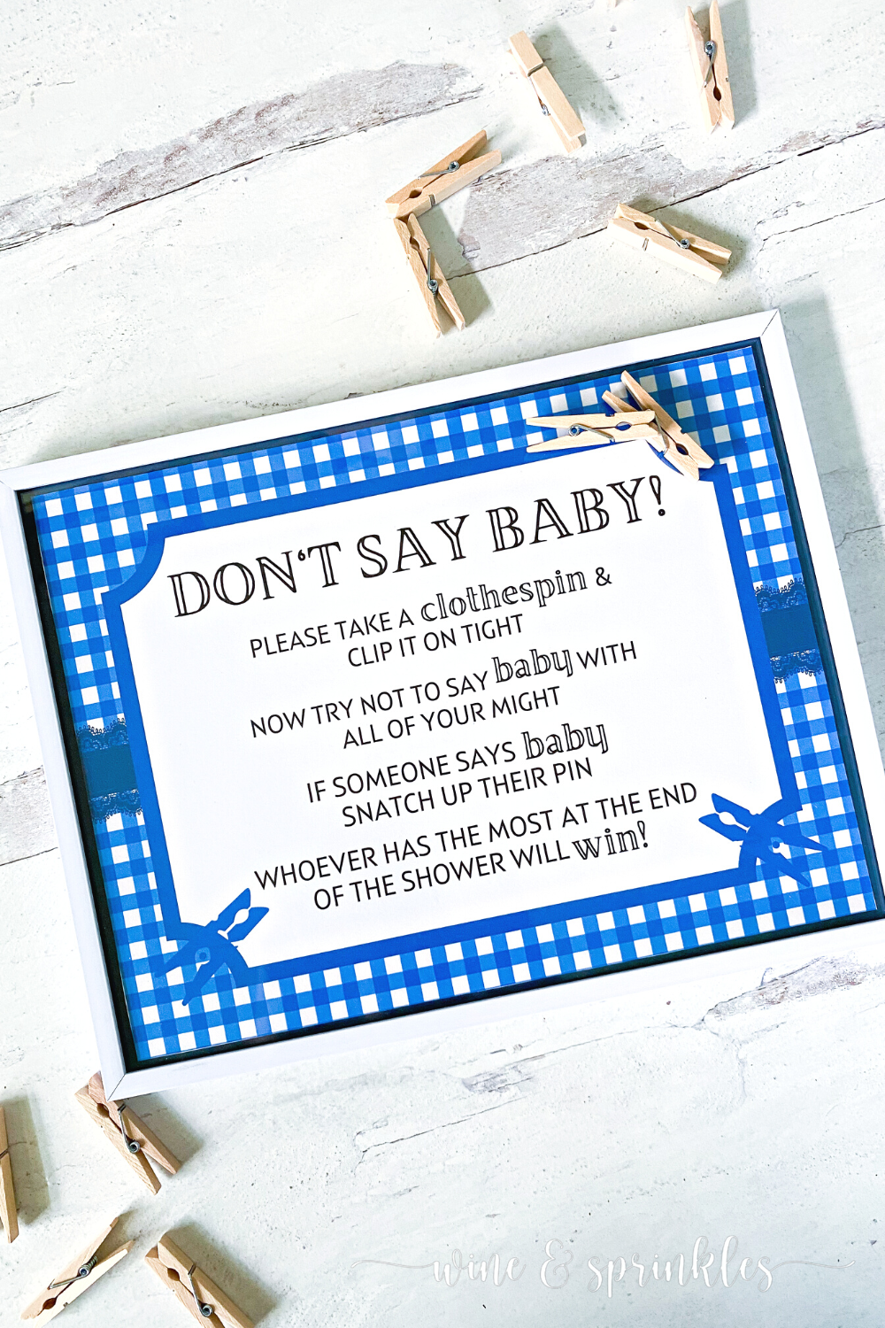 Baby Shower Clothes Pin Game – Do It And How