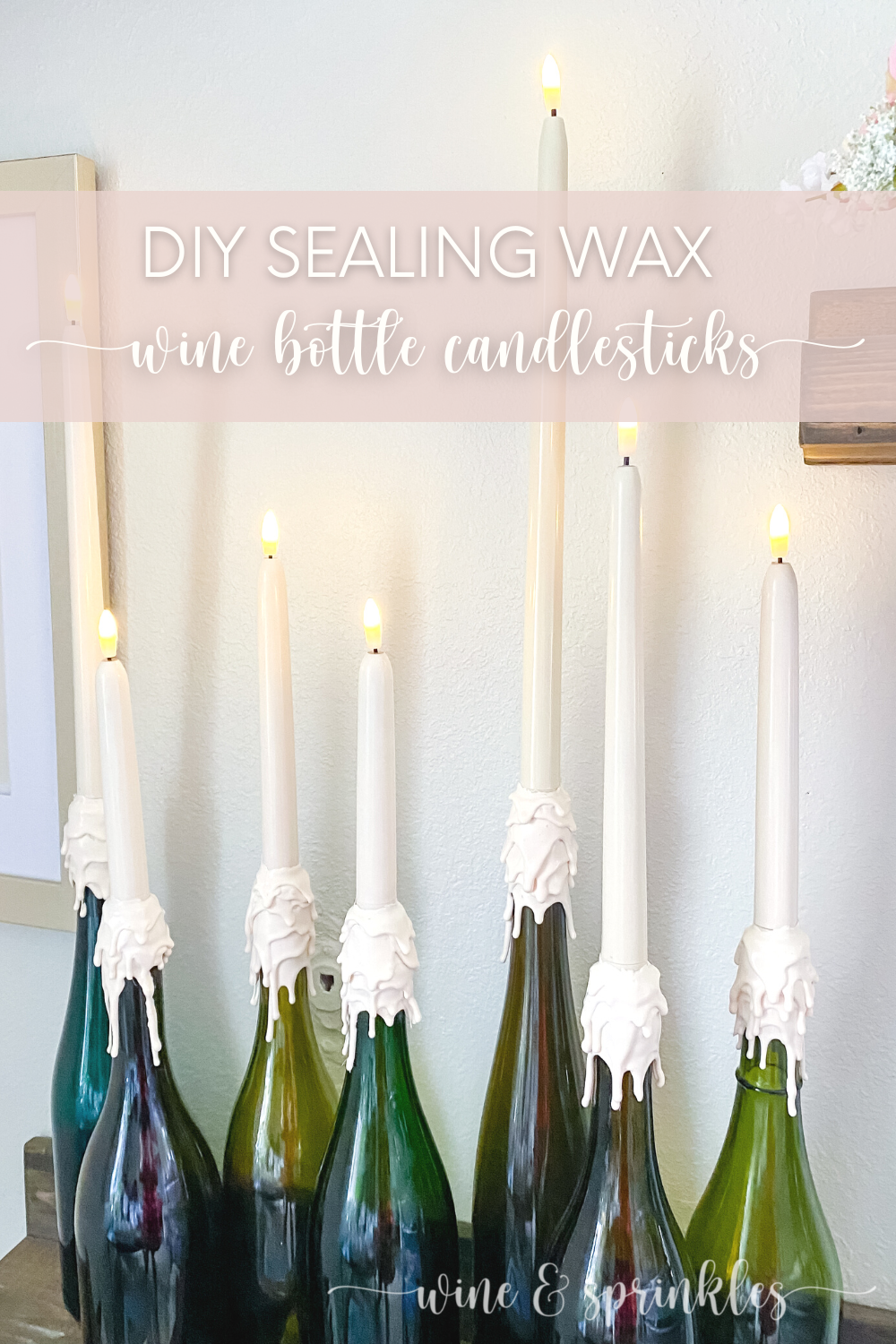 DIY Mid Century Candlestick Holders - A Beautiful Mess