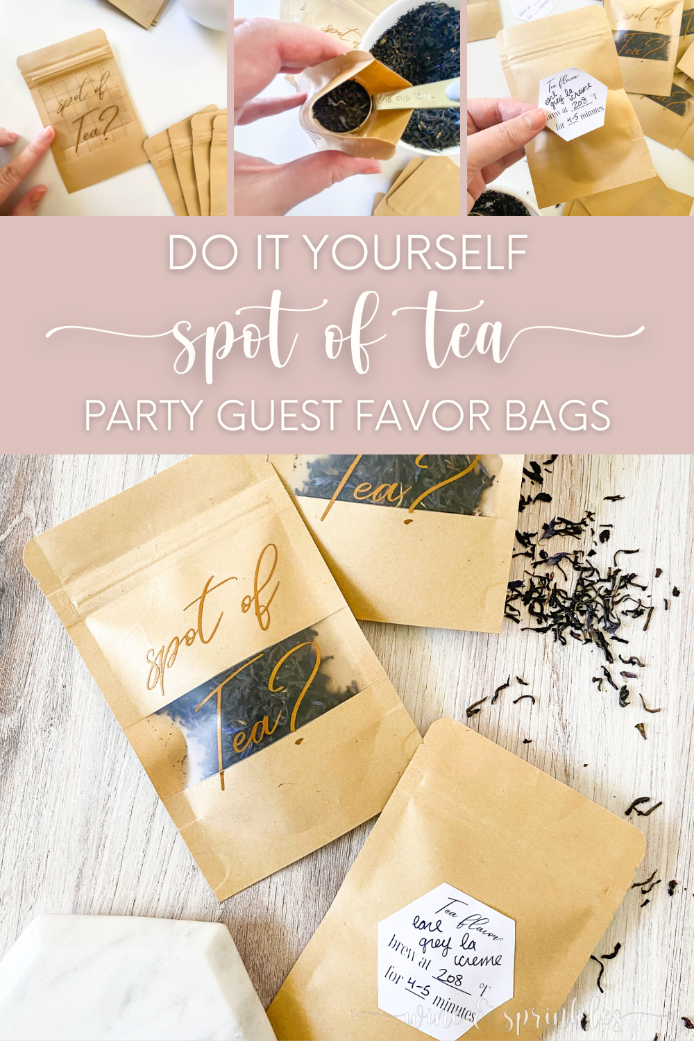 15 Great Favors for A Tea Party