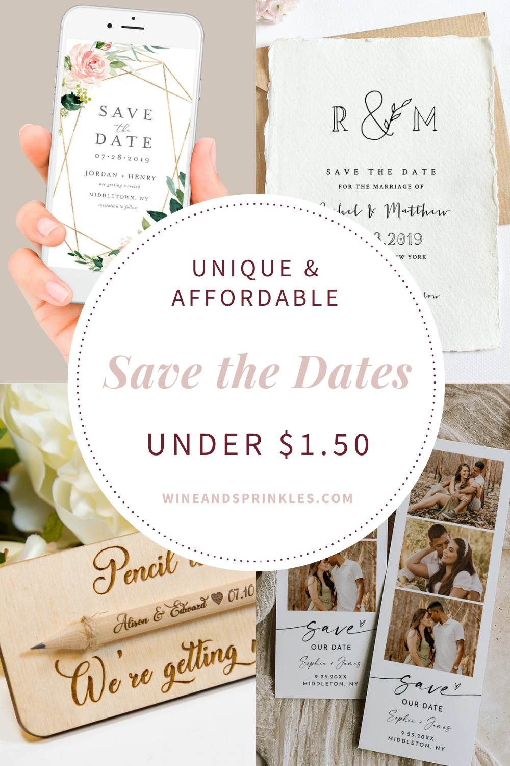 9 Places to Buy Cheap Save the Dates for Weddings  Save the date  postcards, Photo wedding card, Wedding saving