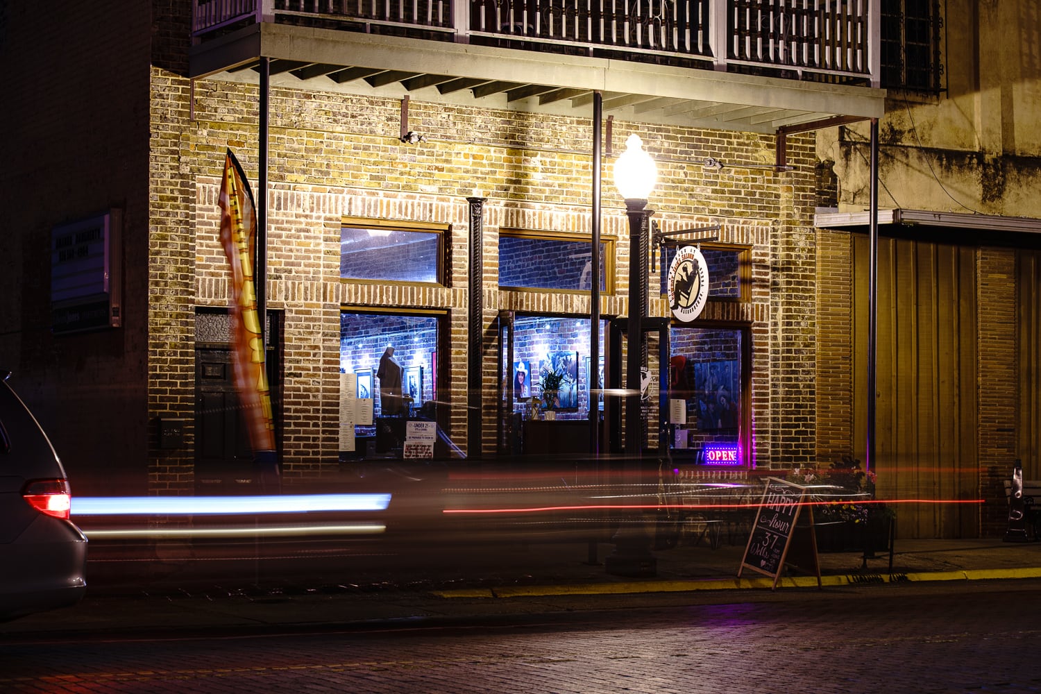 Most of these photos were taken in downtown Nacogdoches. 75mm - 1.3 sec - f/5.6 - ISO 100