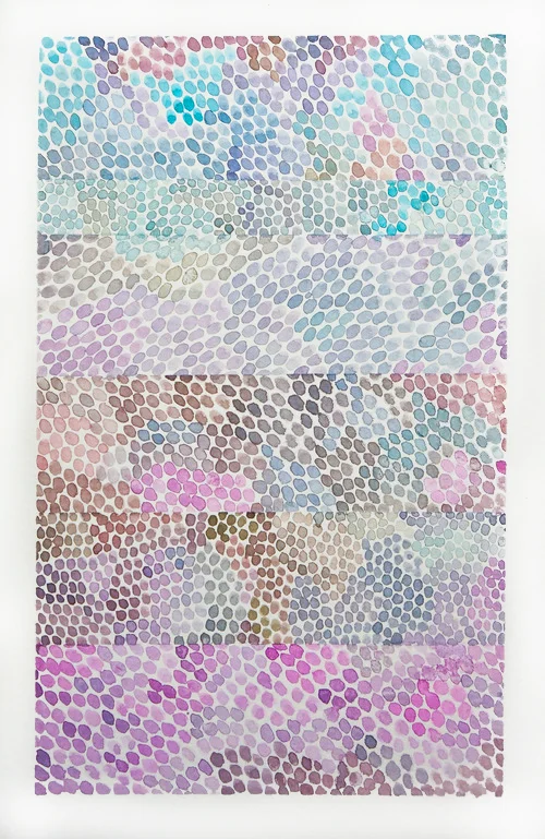 Untitled, watercolor on paper, 5 x 7 in, 2016