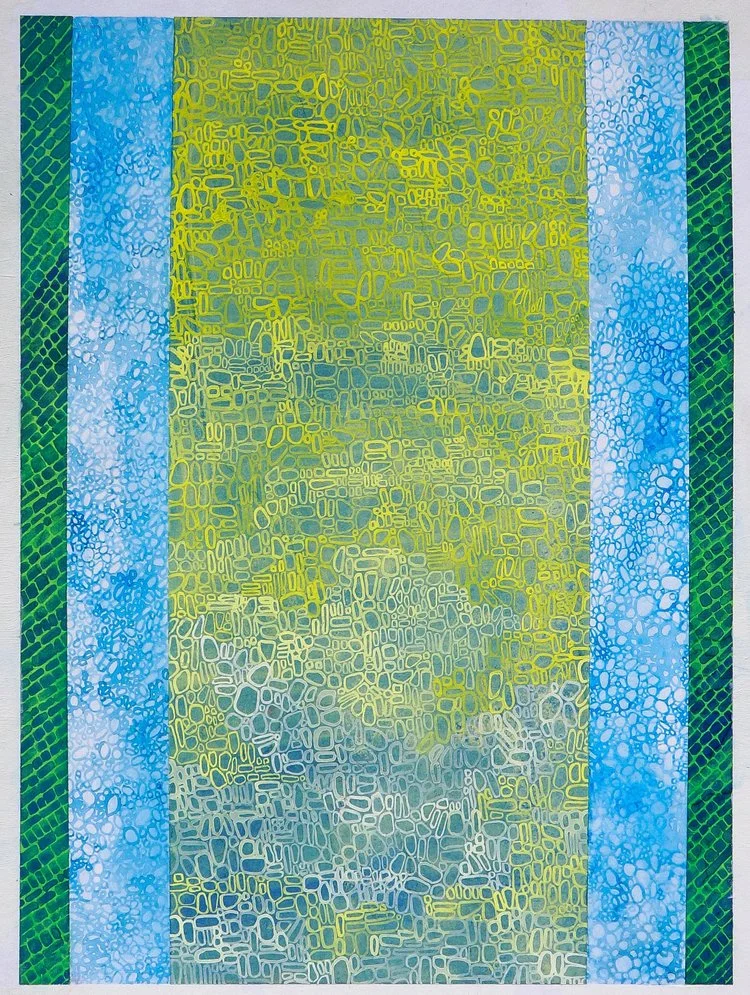 Untitled, gouache on paper, 8 x 10 in, 2014