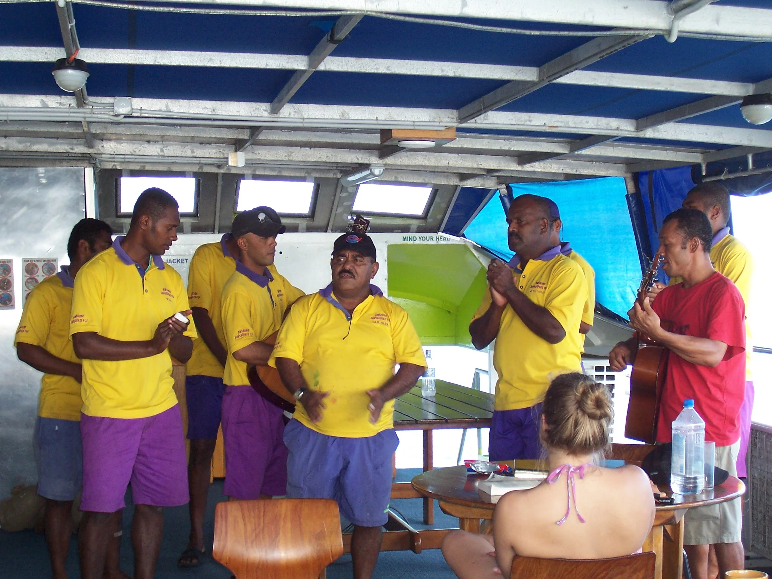 Fijian Captain and Crew