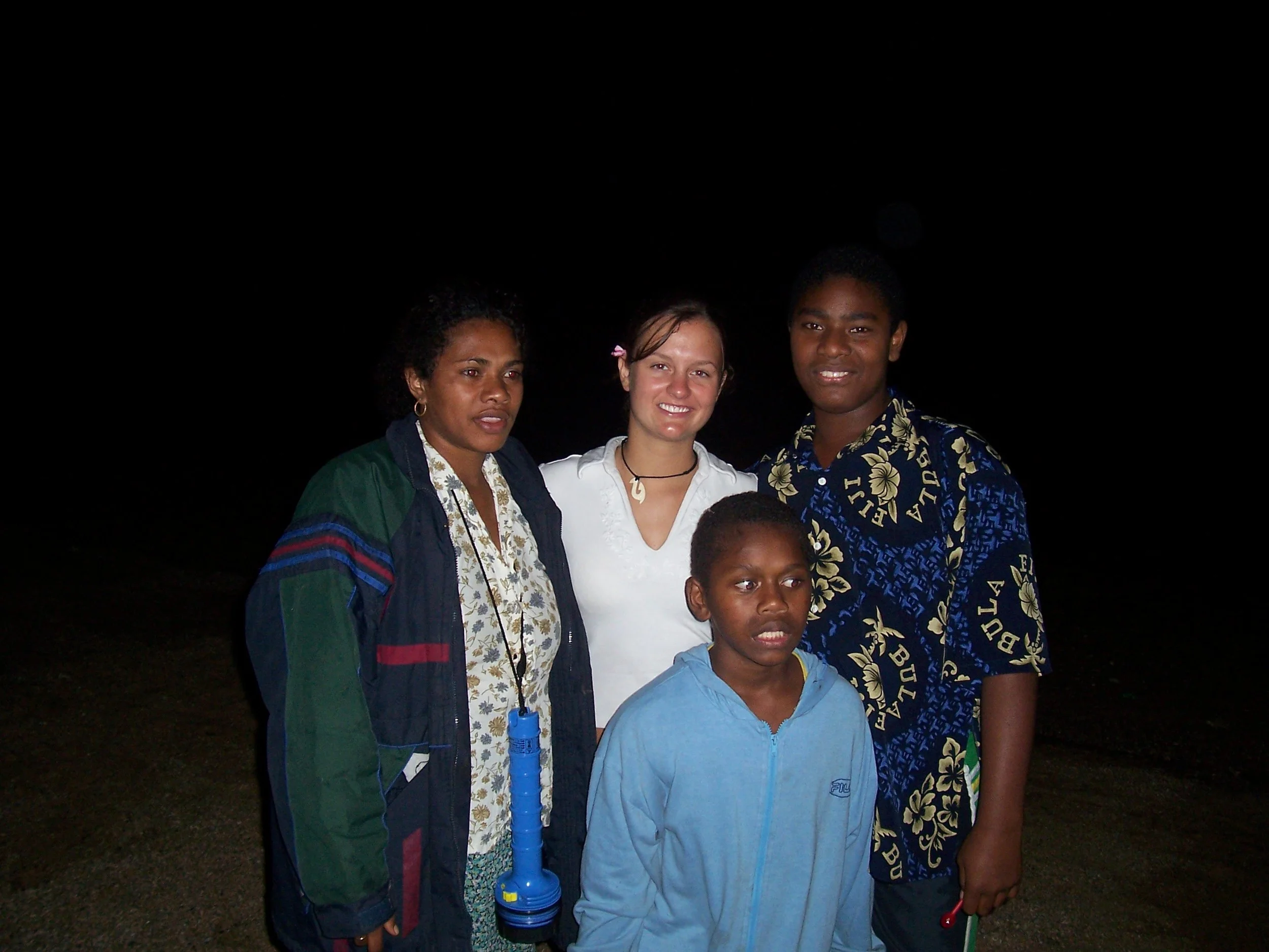   We made little fires&nbsp;on the beach, threw our daily catch directly&nbsp;into the flames, and then ate fish&nbsp;right out of the coals.&nbsp; It was delicious.&nbsp; Afterward, we were invited into the village community “hut” for  kava  to regr