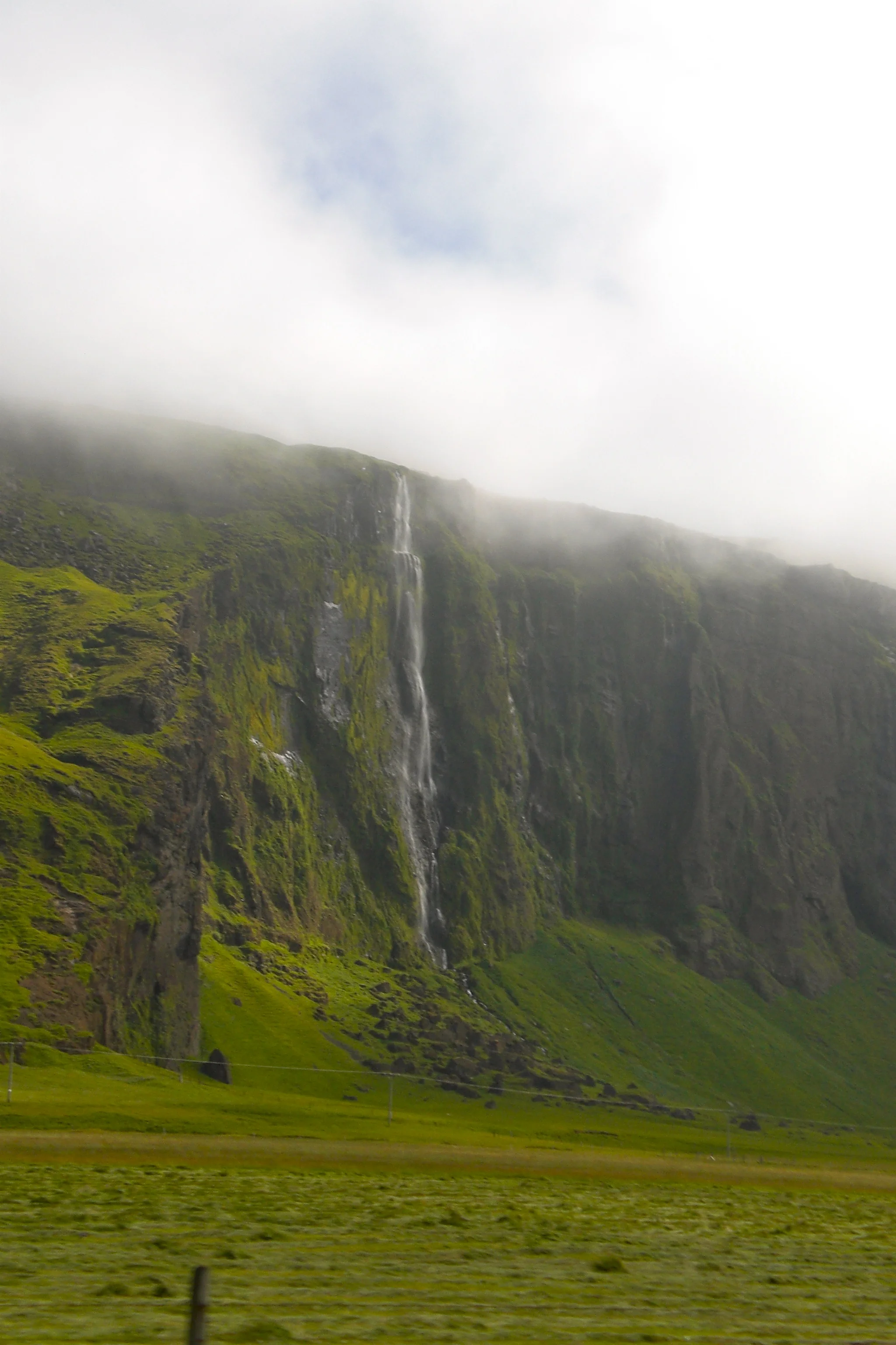  The thing about Iceland is that there are two large glacier caps in the middle of the country; hence the name.&nbsp; As the spring and summer months approach when there is 24 hours of daylight, they start to melt, and these waterfalls appear everywh