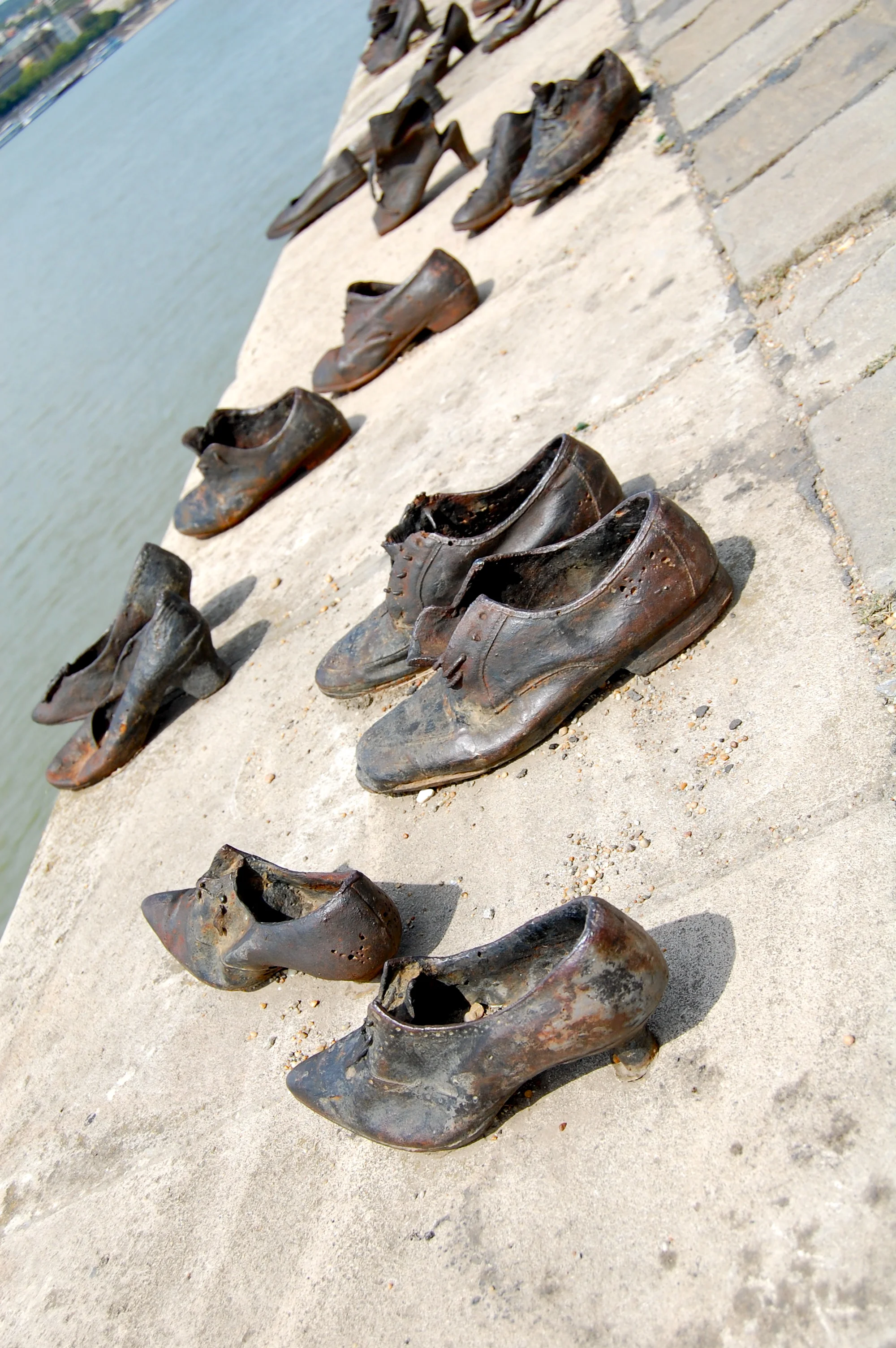   Shoes on the Dunabe Bank &nbsp;honoring Jews killed in WWII. &nbsp; 