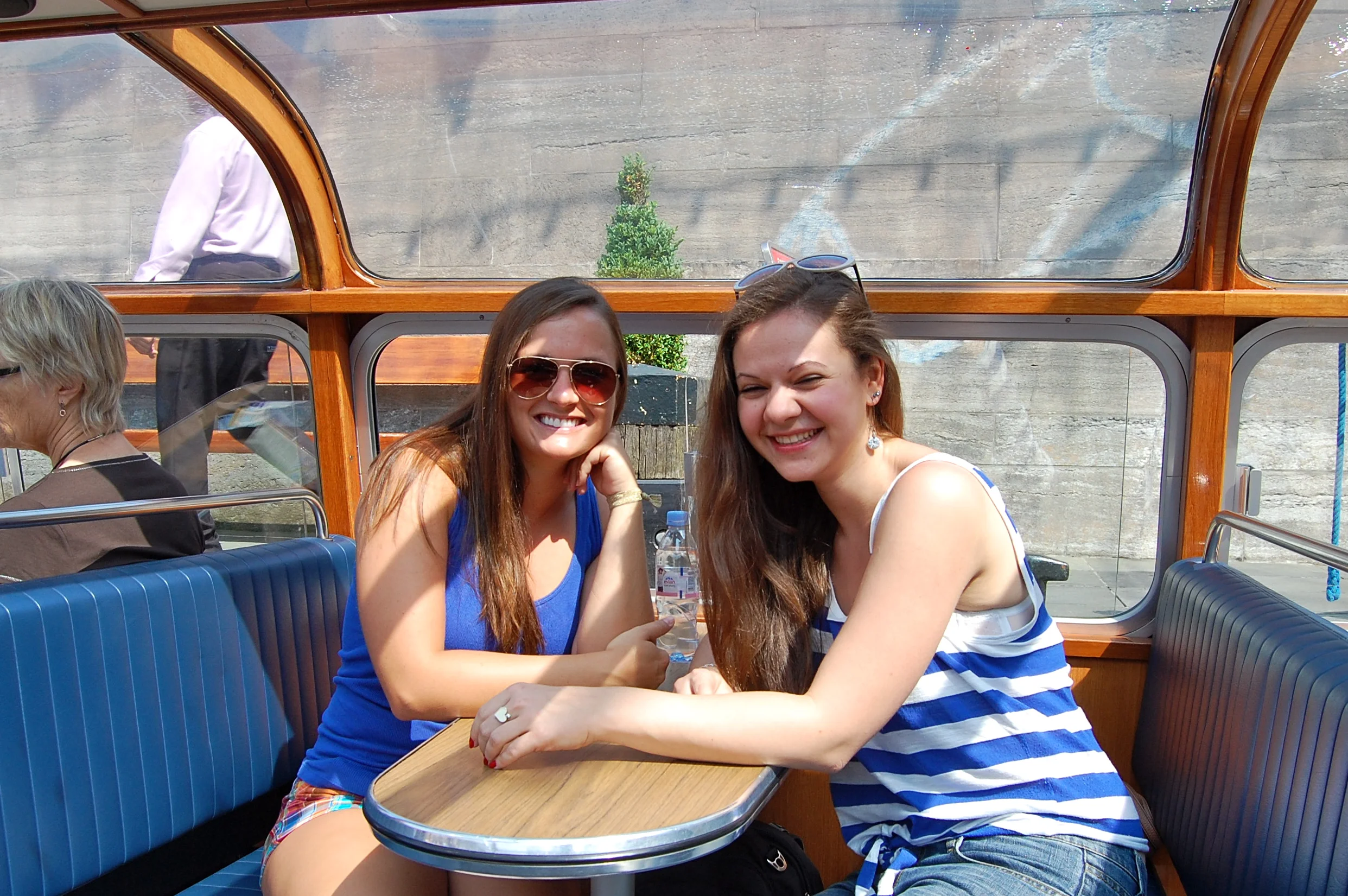  Remember how I said I made lifelong friends from the Slovakian adventures? &nbsp;Well, one of those friends met me in Amsterdam for the last night I was there, and we went on a  canal cruise . &nbsp; 