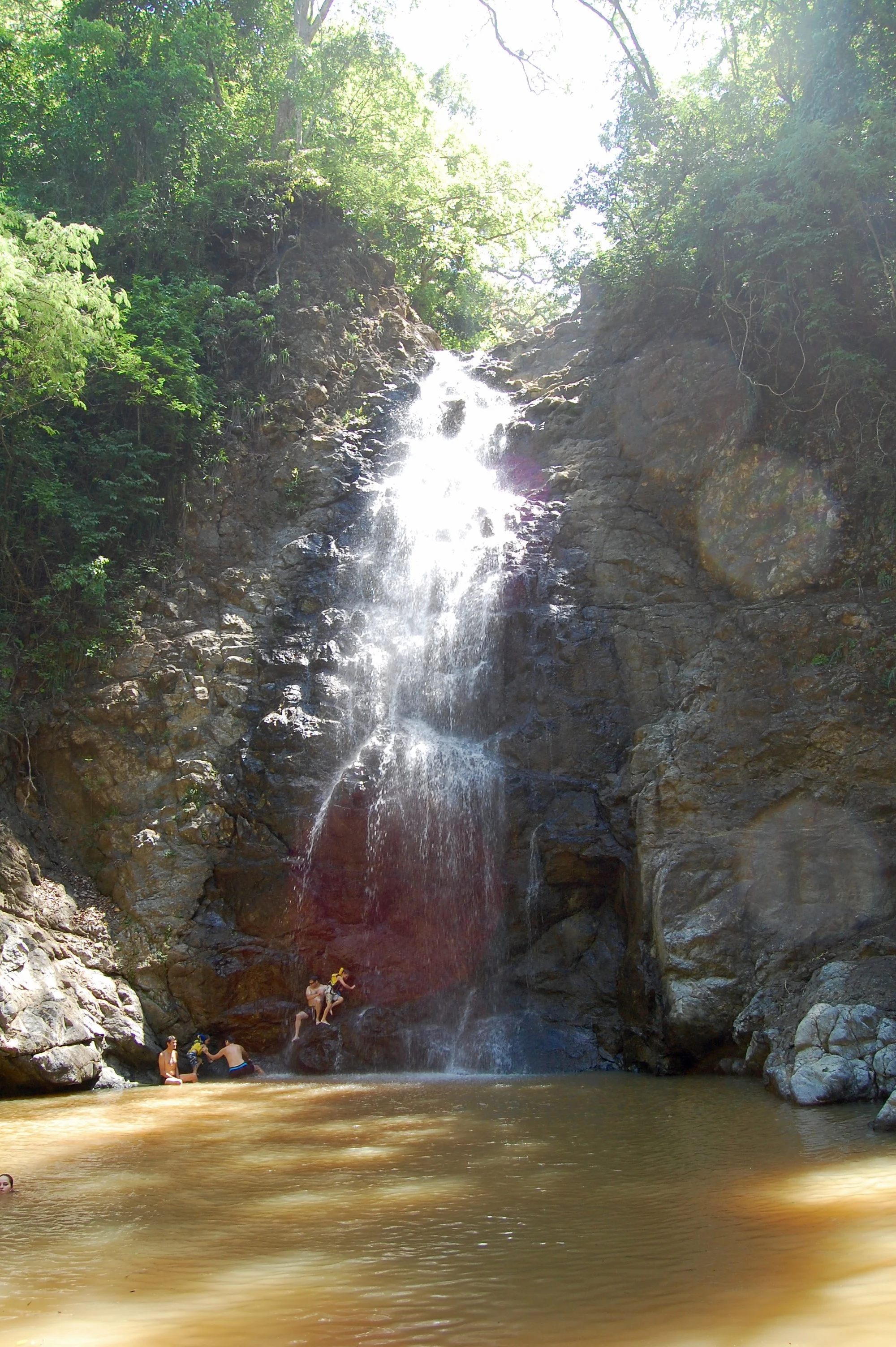   Montezuma Falls &nbsp;is on the opposite side of the Nicoya Peninsula from Playa Santa Teresa. &nbsp;A friend recommended it for the cliff jumping, so we "drove" there one afternoon. &nbsp;  Driving in Costa Rica is comparable to being bounced arou