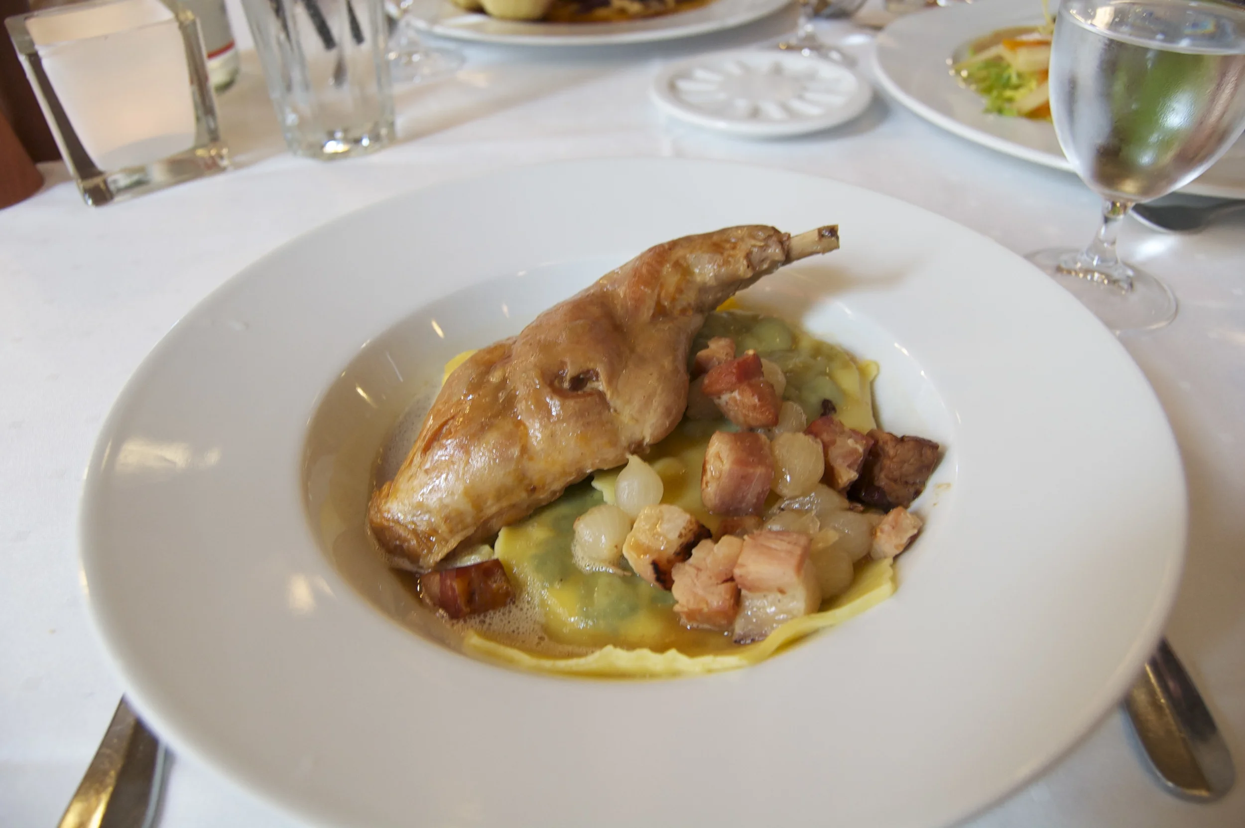 Cafe Imperial is located inside the Hotel Imperial and is one of the most famous restaurants in Prague. It's a tad pricey, but the food is solid, and the ambiance is on point. 