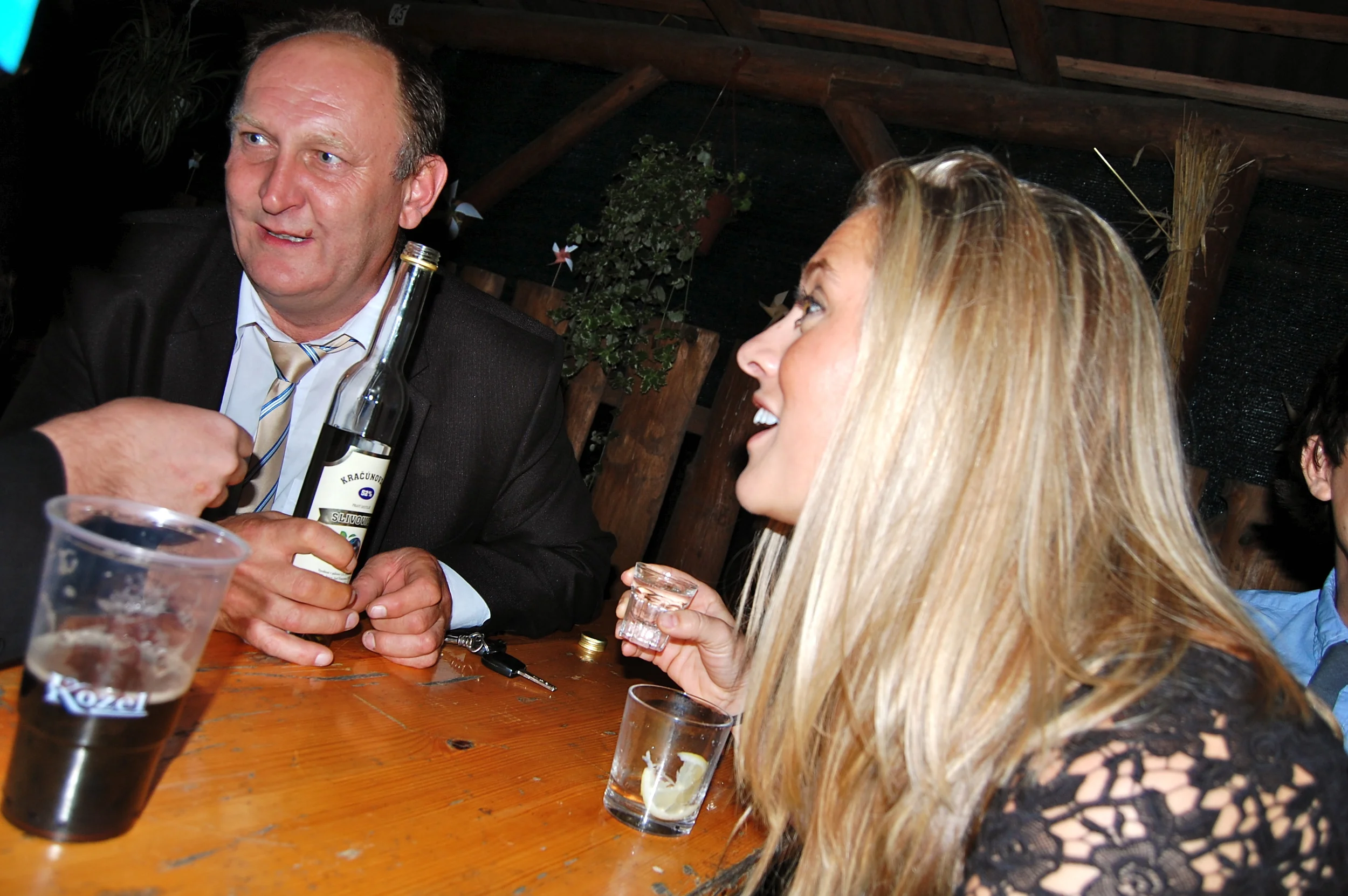  Slovak weddings last about 12 hours, and that's a short&nbsp;one. &nbsp;If you leave hungry, you're messing up. &nbsp;There is non-stop food for 12 hours. &nbsp;And the drinks are always flowing. &nbsp;  But, beware. &nbsp;Ice is not common, so get 