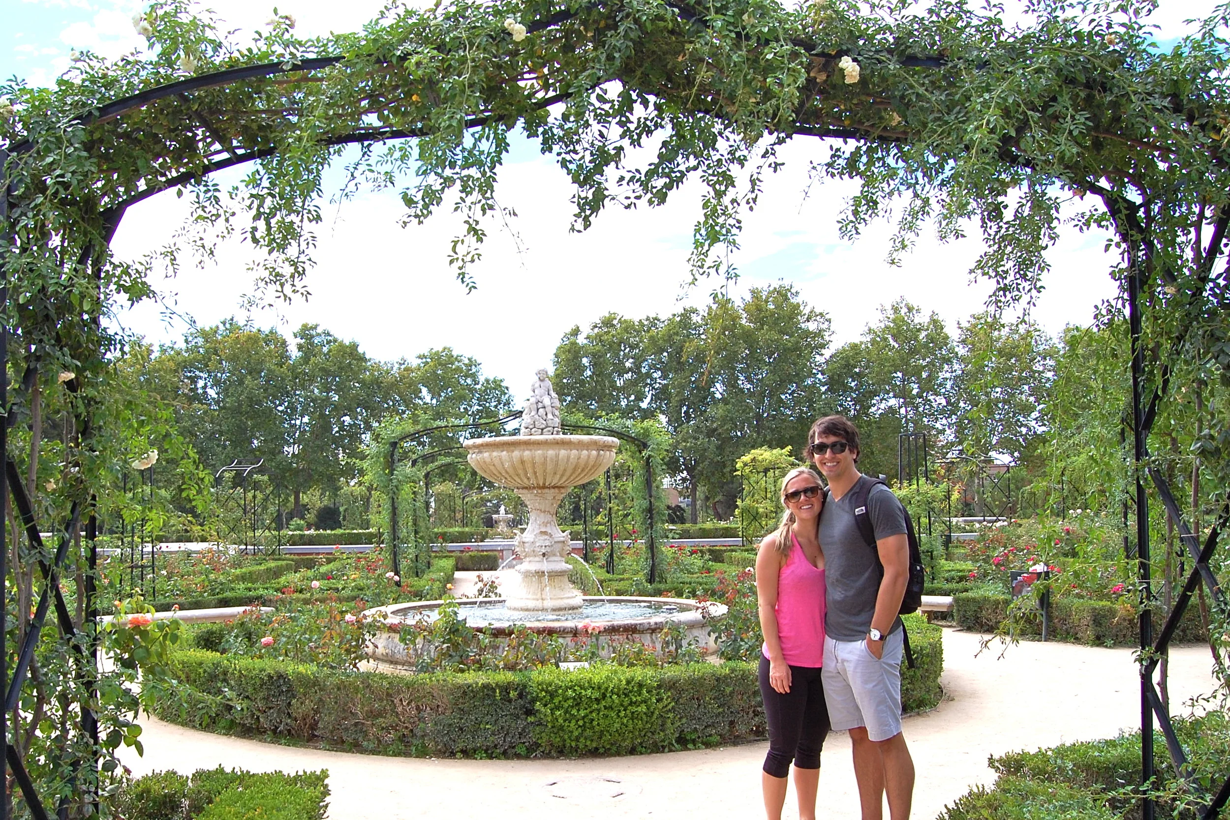   Retiro Park  is the largest park in Madrid. &nbsp;Romantics&nbsp;from all of the world propose in the Rose Garden. 