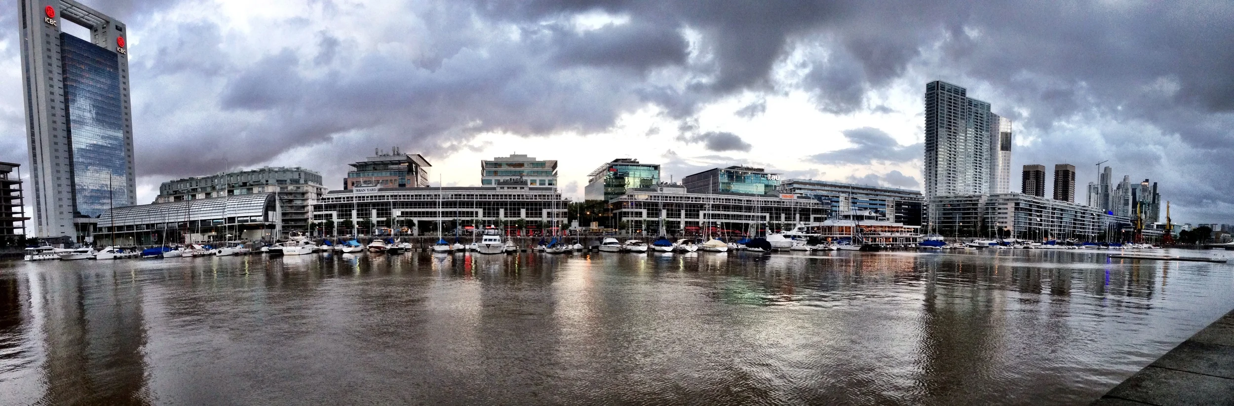   Puerto Madero  is a nice area off the waterfront&nbsp;that has&nbsp;tons of restaurants, bars, and nightlife. &nbsp;We chose  La Cabana  off a recommendation from the hotel as an authentic  parrilla &nbsp;barbecue. &nbsp;Very tasty and my first tim