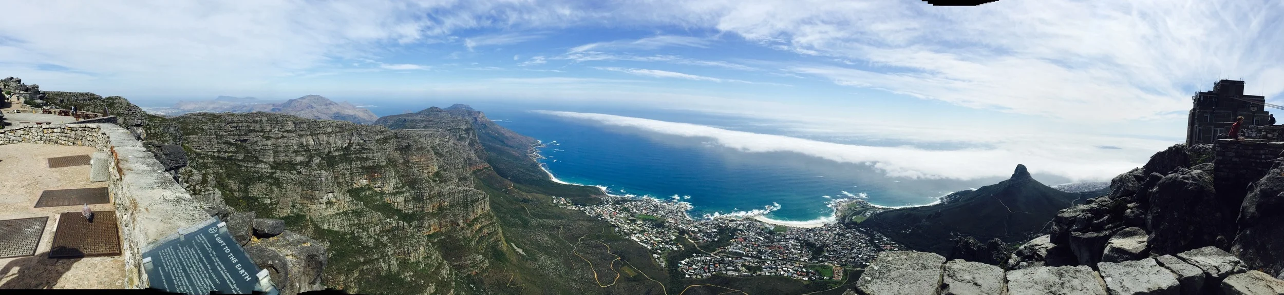  Fun fact: the cable car is not always running. &nbsp;For instance, when there are Gale-force winds on top of the mountain, the car doesn't run. &nbsp;Lucky for us, we picked such a day.  About 3/4 of the way up, another pair of hikers told us the ca