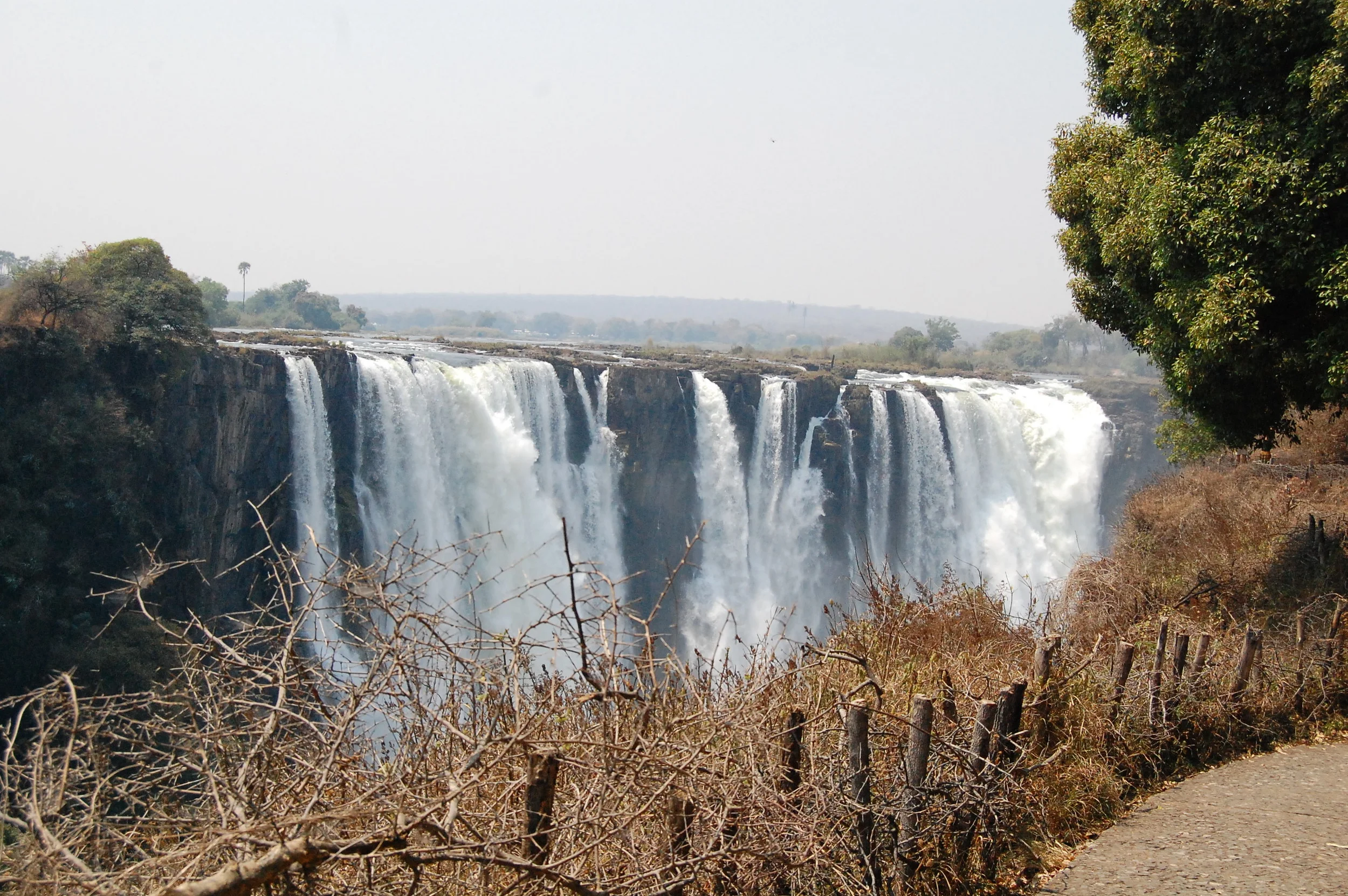  When planning your trip, consider the dry and wet seasons again. &nbsp;During the dry season, you have a better view of the falls. &nbsp;During the wet season, there is so much mist that you cannot see down into the gorge nor can you see the falls t