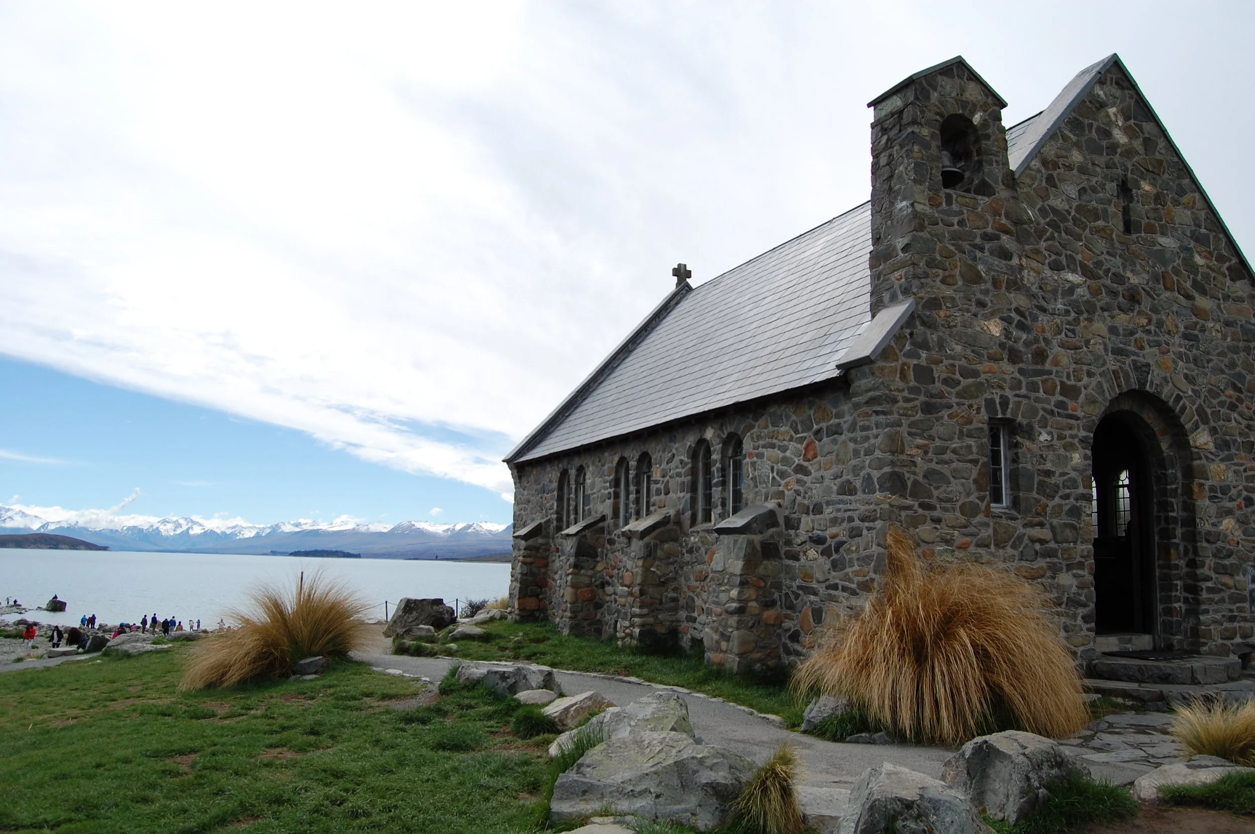  The church of the  Good Shepherd &nbsp;is a popular tourist location to watch the stars beside the lake. &nbsp;At first glance, I thought this place was stunning. &nbsp;But, then we drove further south... 