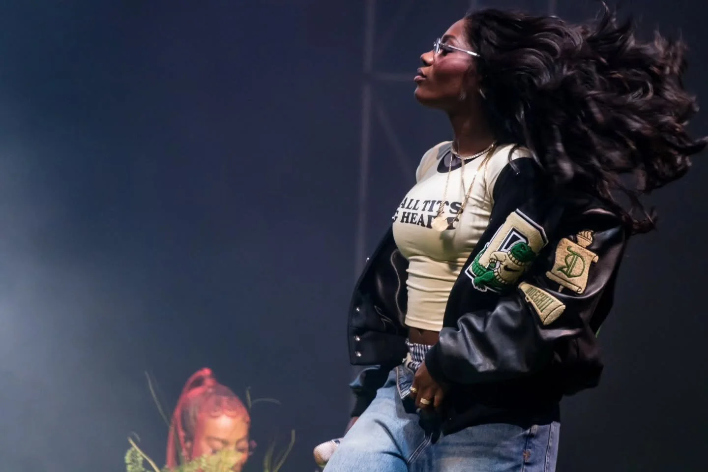 AhhahahaHAH&hellip; @doechii on the mic at #omf2025 @onemusicfest