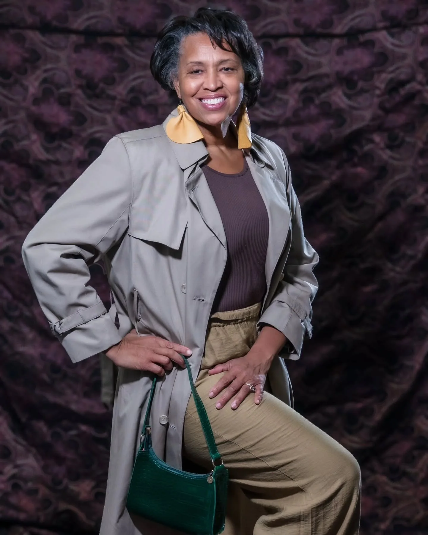 Posted up with @anotherdinahmytecreation x @portraitmeetdc at @bmoregoodwill