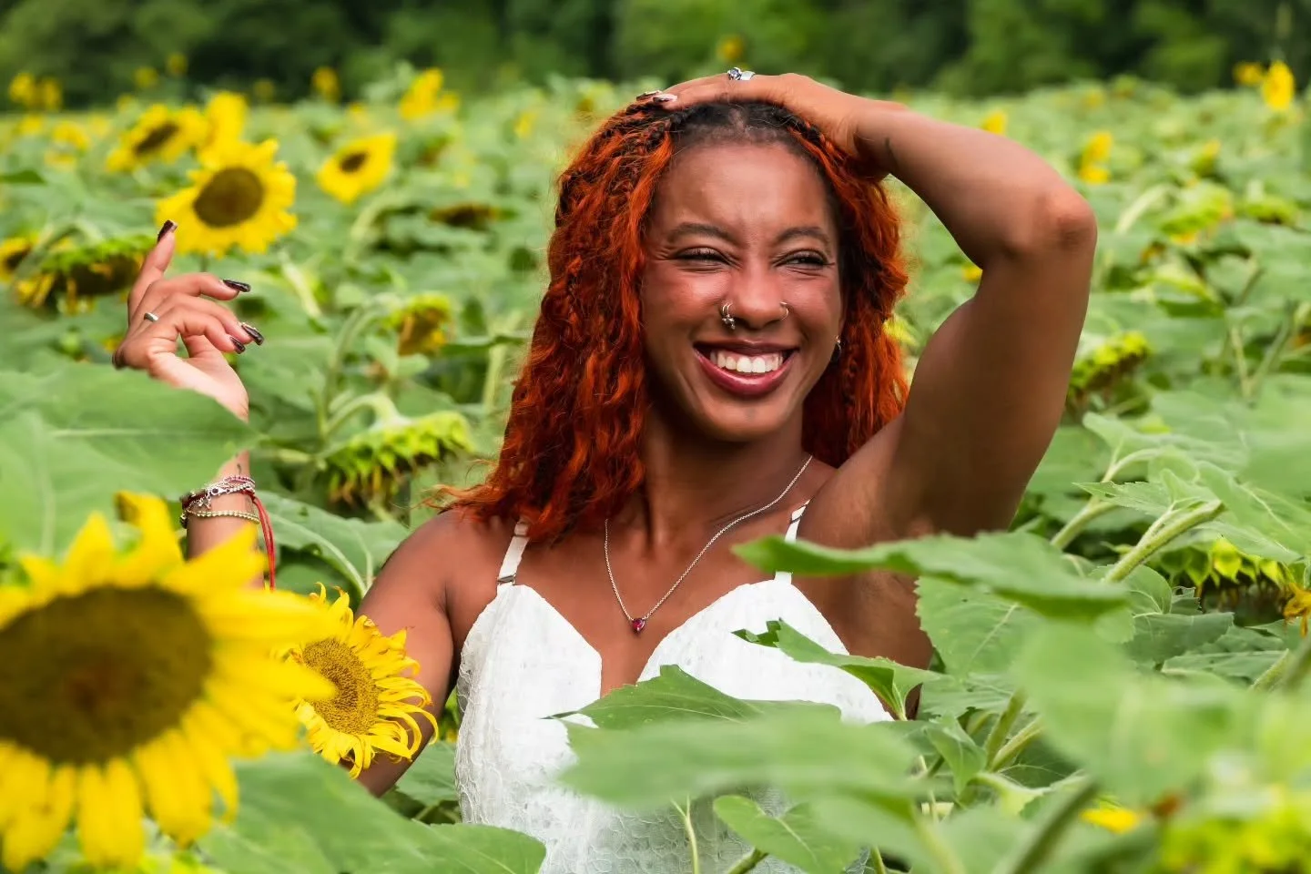 We Bloom. We are Children of the Sun. 
#SunflowersNMelanin // @tinyscorpio_