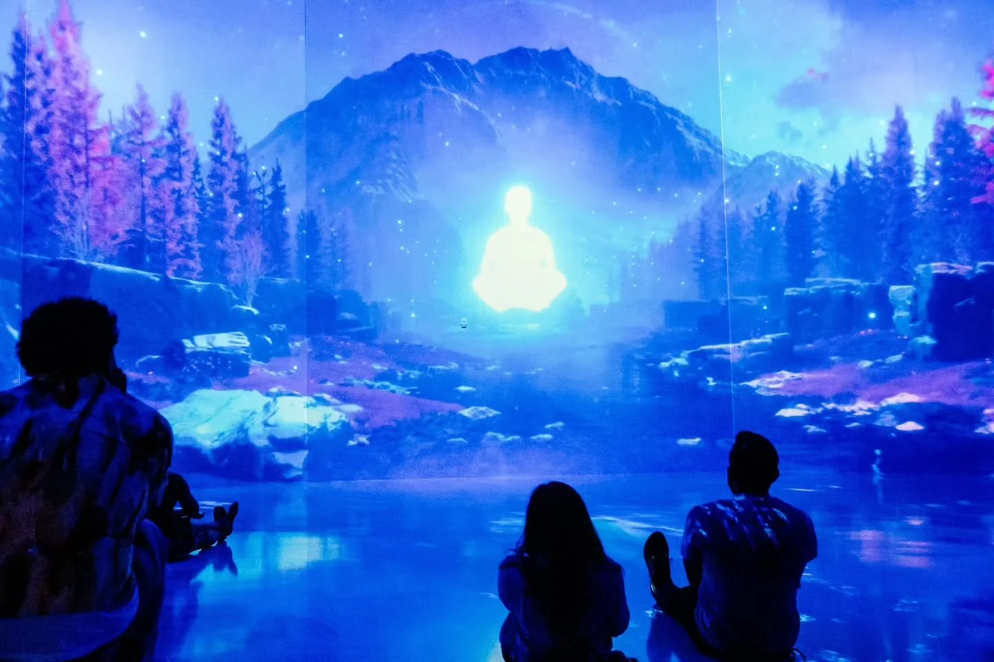 Final stop on Friday's @dcartallnight tour was @artechouse. So many amazing visuals and interactive displays that celebrated creating art without using technology as a crutch, but an actual tool.