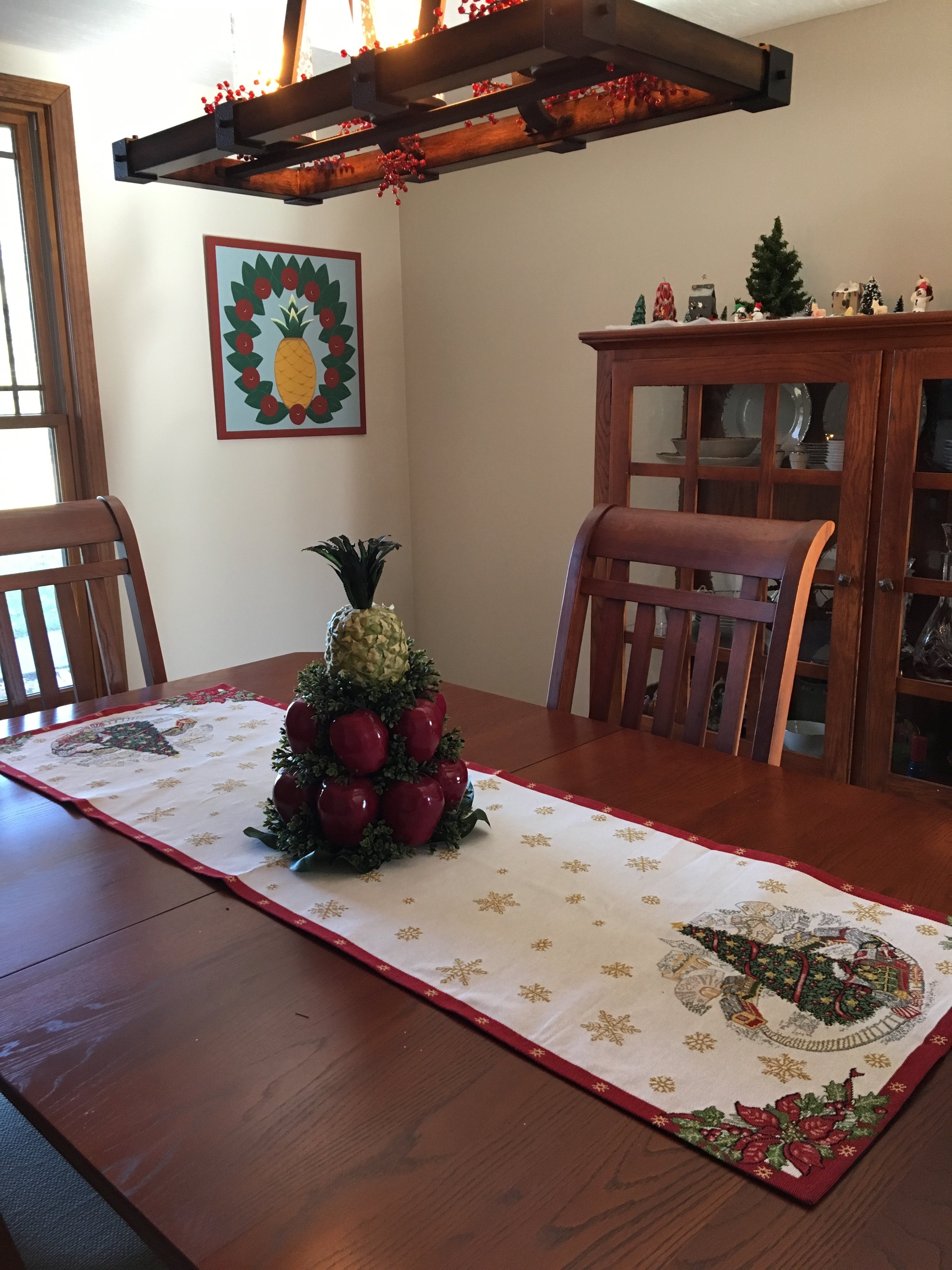CHRISTMAS WREATH 2X2  Barn Quilt
