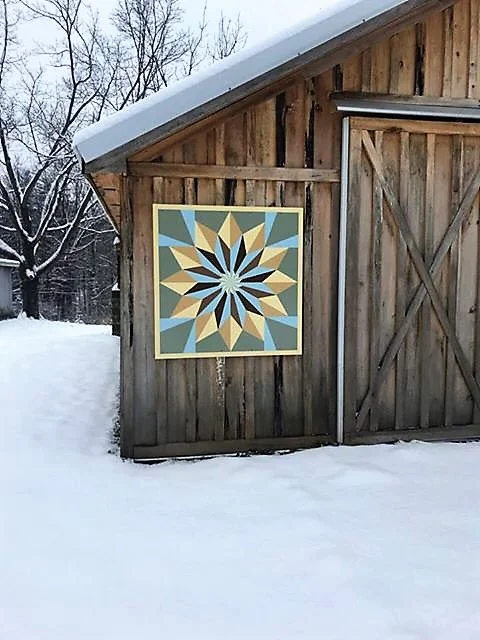 Sunburst in Winter